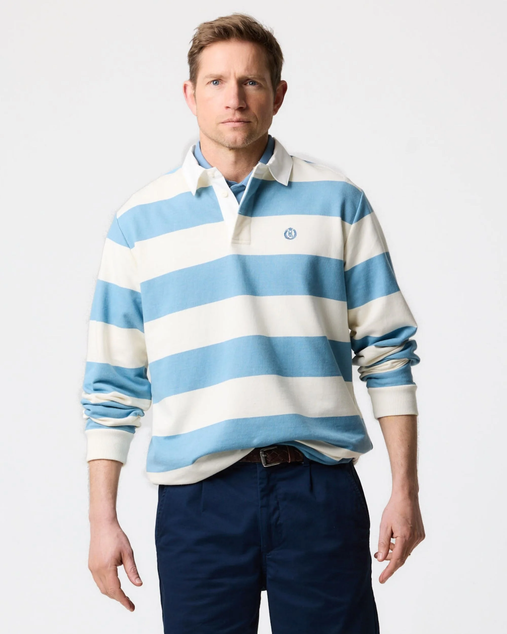 Hayling Rugby - Fjord Blue/Off White