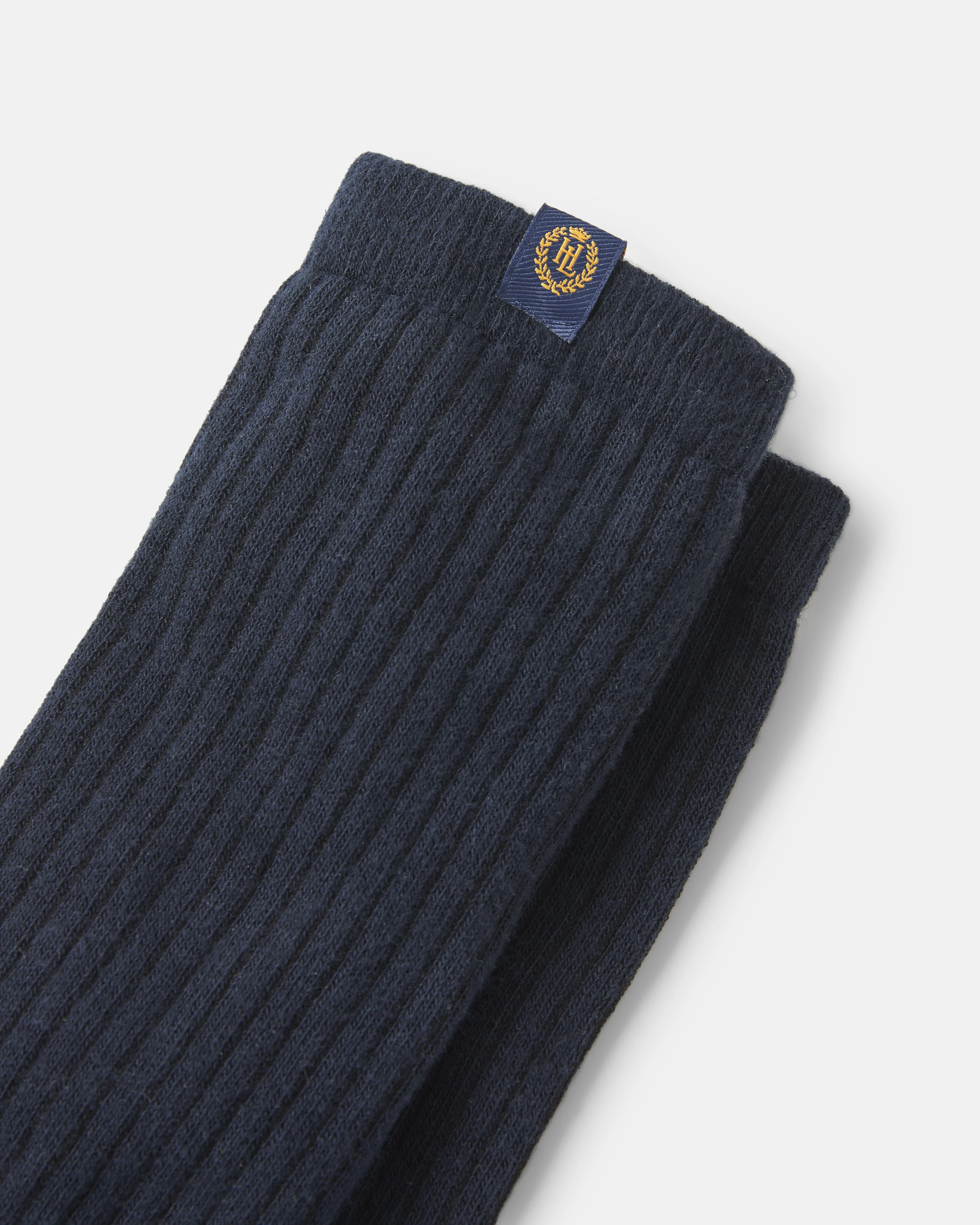 Keel Cotton Sock - Dark Navy - Image 2