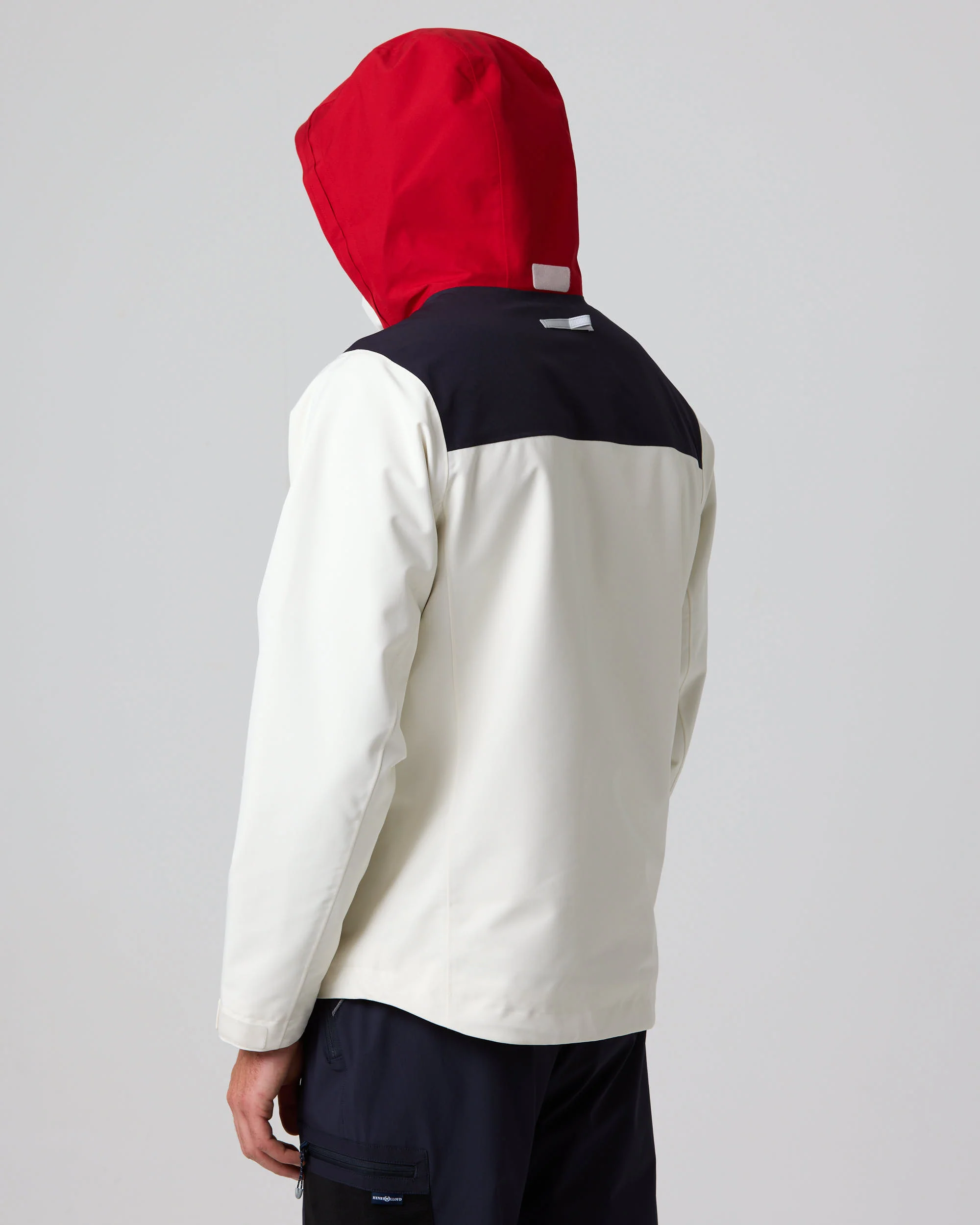 Keel Crew Jacket - Off White Colour Block - Image 10