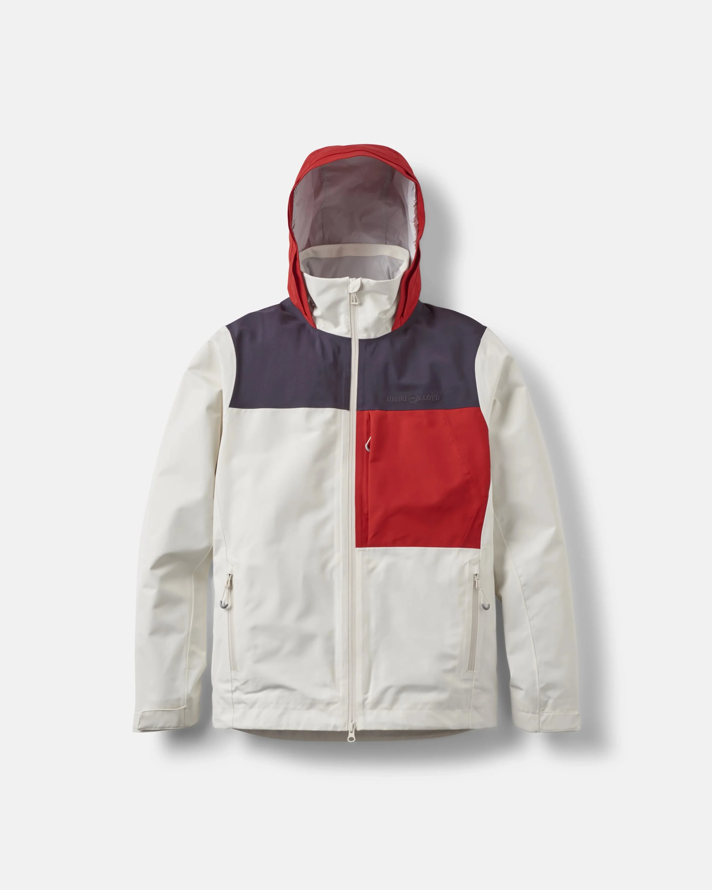 Keel Crew Jacket - Off White Colour Block - Image 3