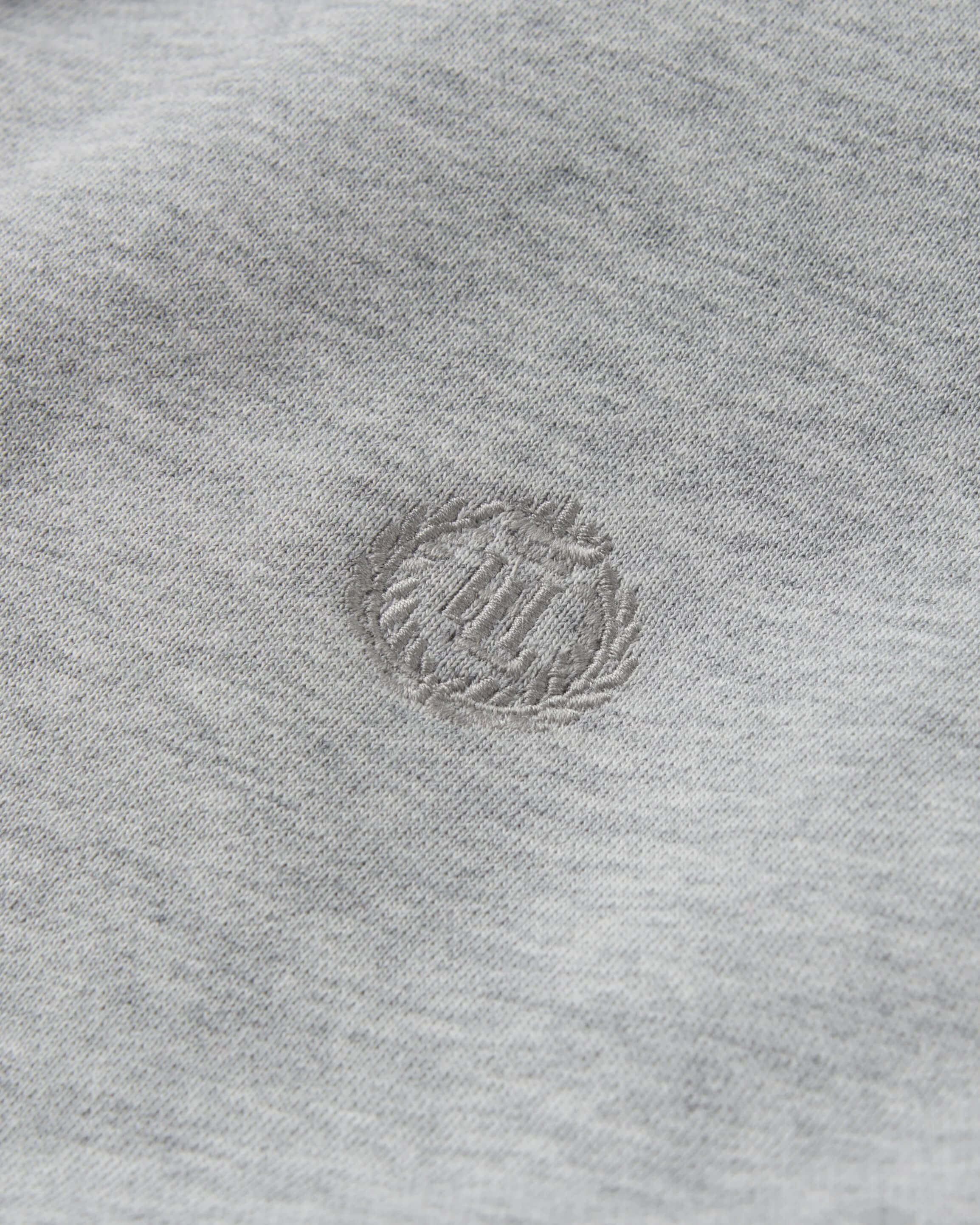 Kinsale Quarter Zip Sweat - Light Grey Melange - Image 7
