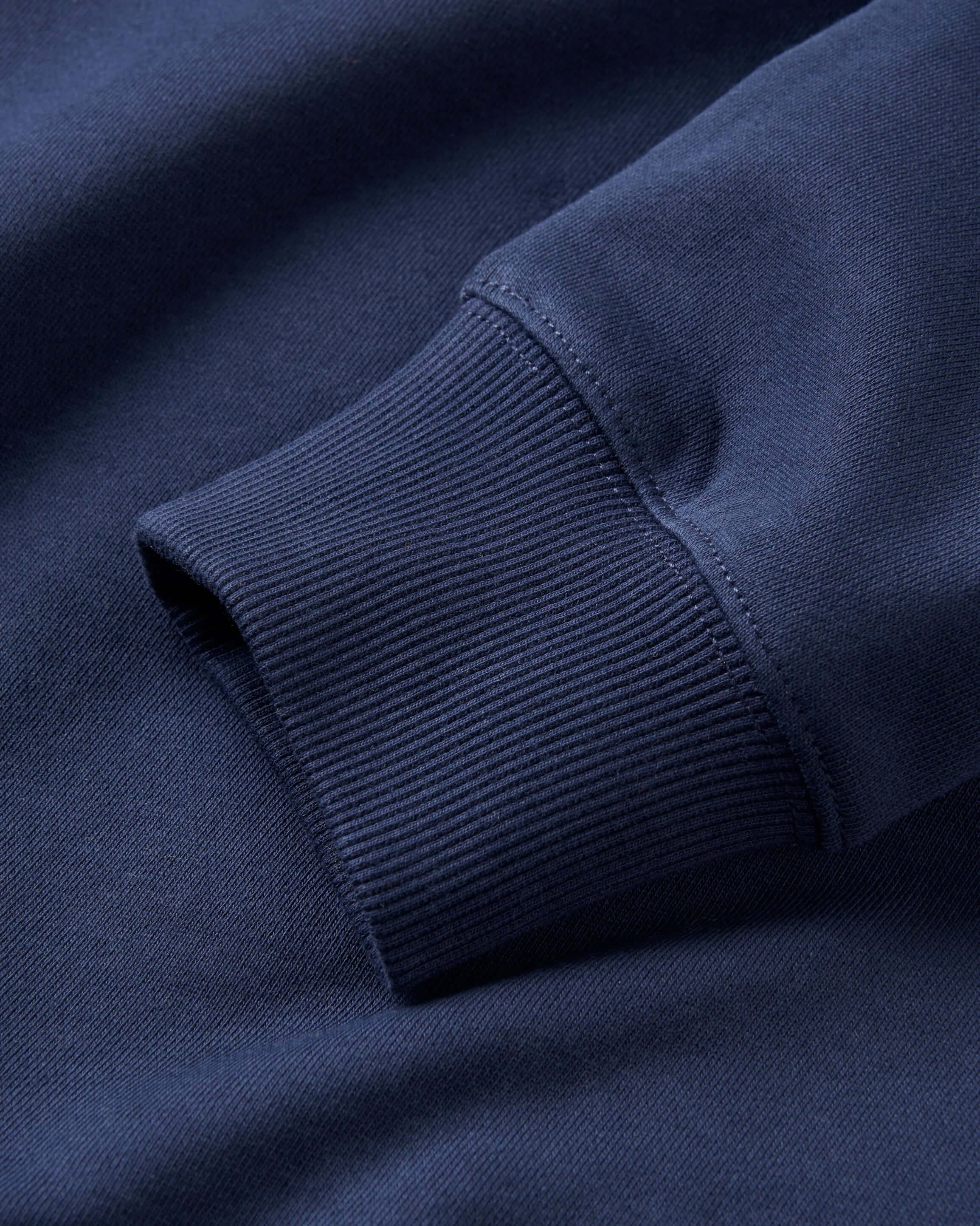 Kinsale Quarter Zip Sweat - Navy Blue - Image 10