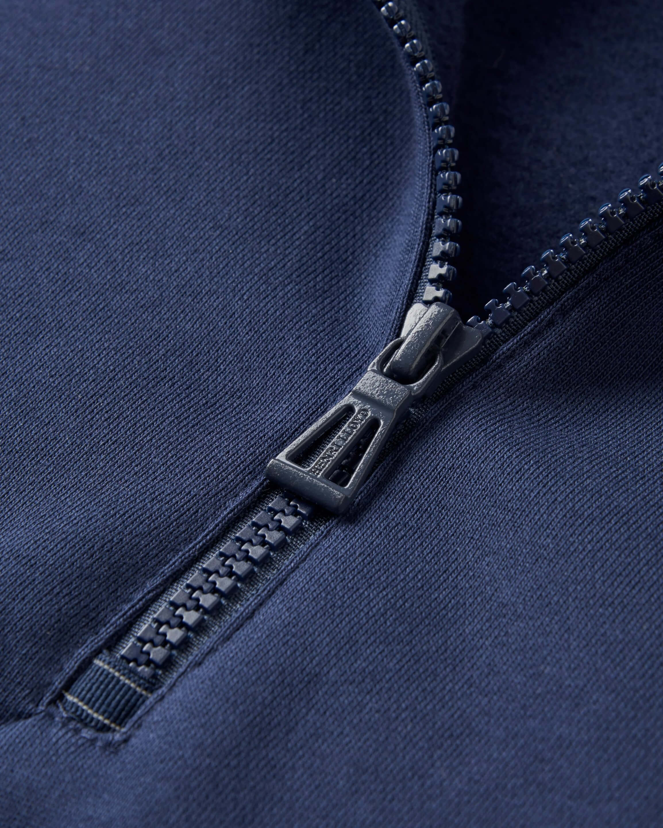 Kinsale Quarter Zip Sweat - Navy Blue - Image 8