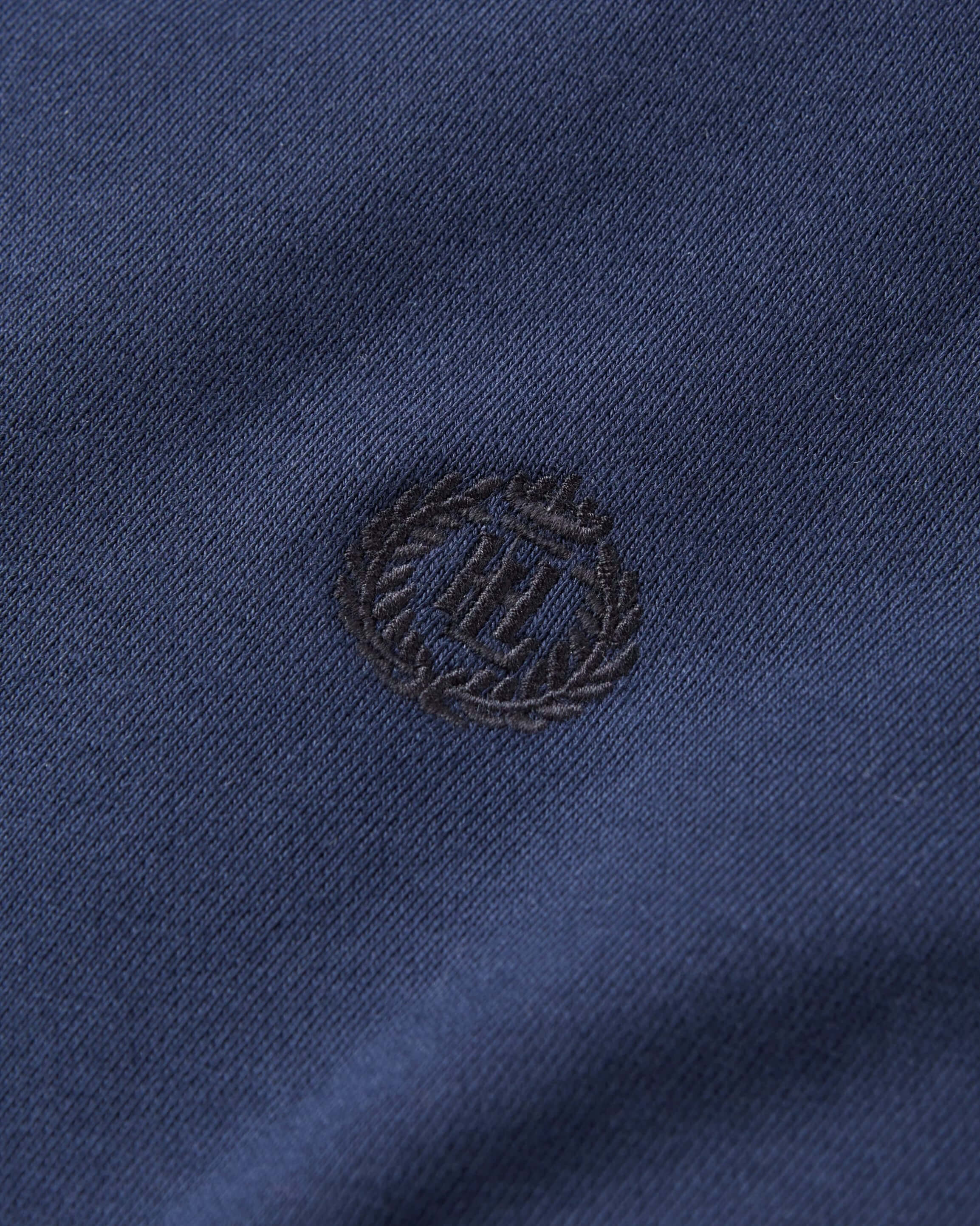 Kinsale Quarter Zip Sweat - Navy Blue - Image 9