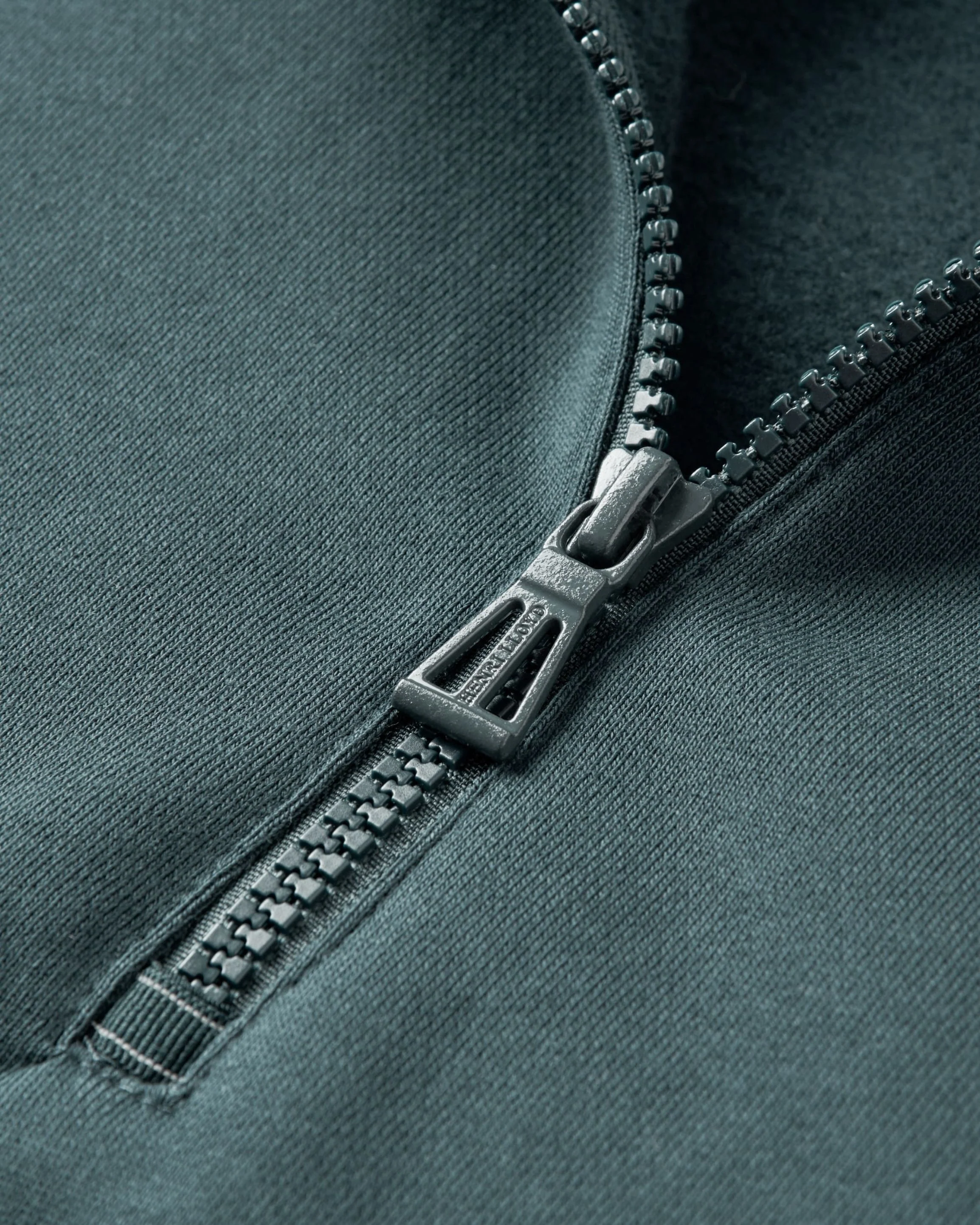Kinsale Quarter Zip Sweat - Sea Spray Blue - Image 2