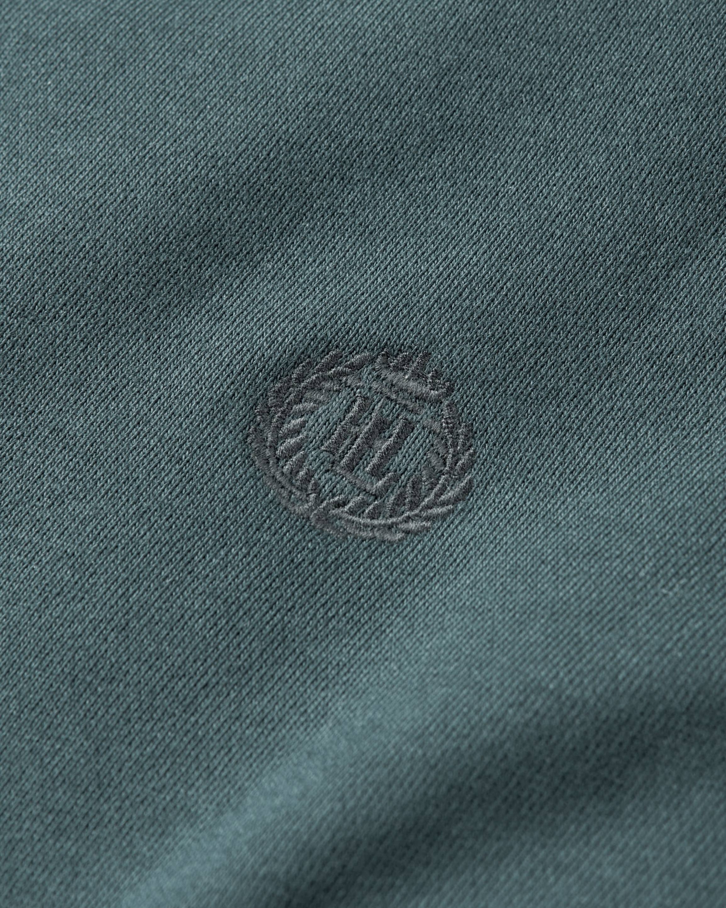 Kinsale Quarter Zip Sweat - Sea Spray Blue - Image 3