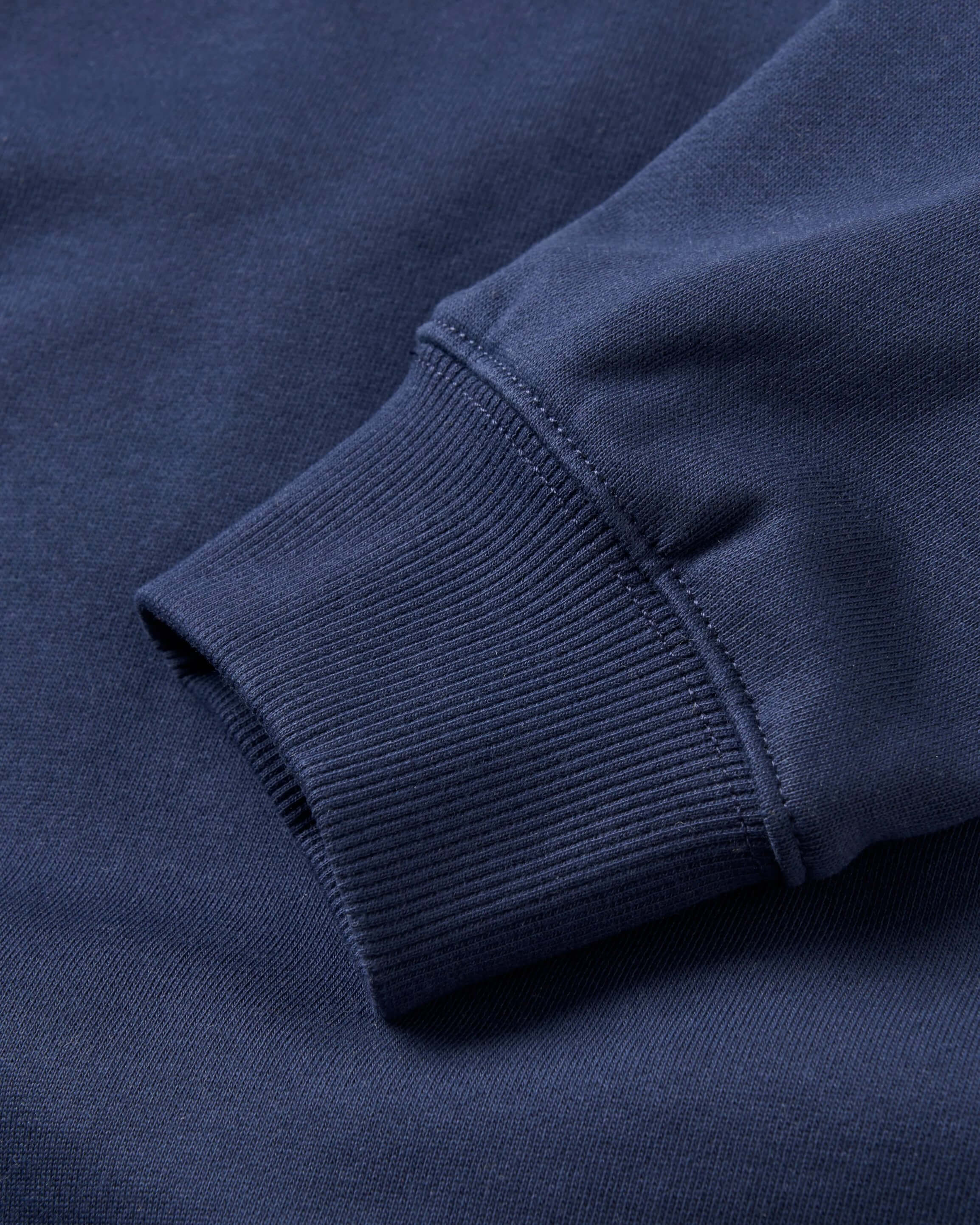 Lytham Crew Neck Sweat - Navy Blue - Image 6