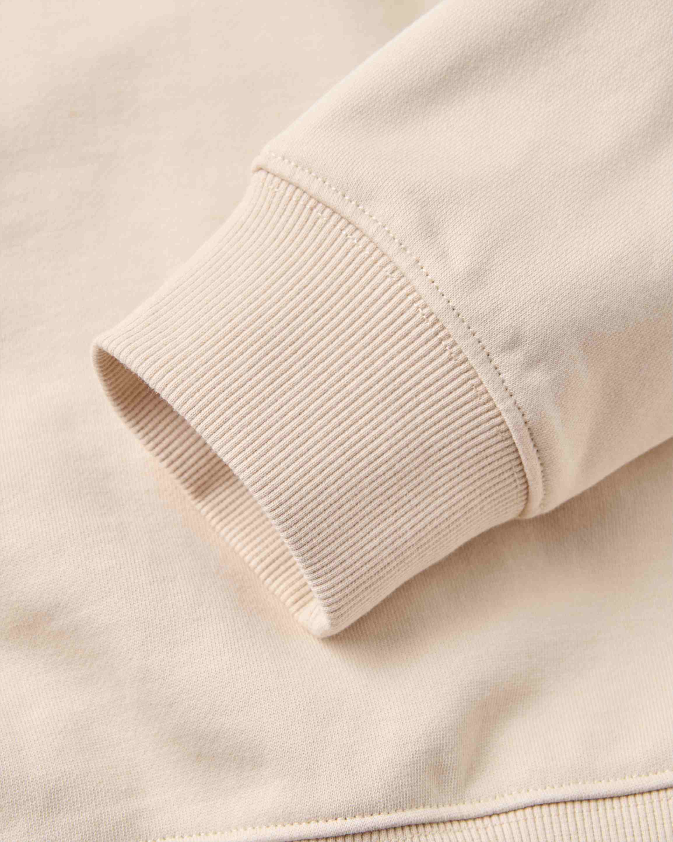 Lytham Crew Neck Sweat - Oyster Beige - Image 9