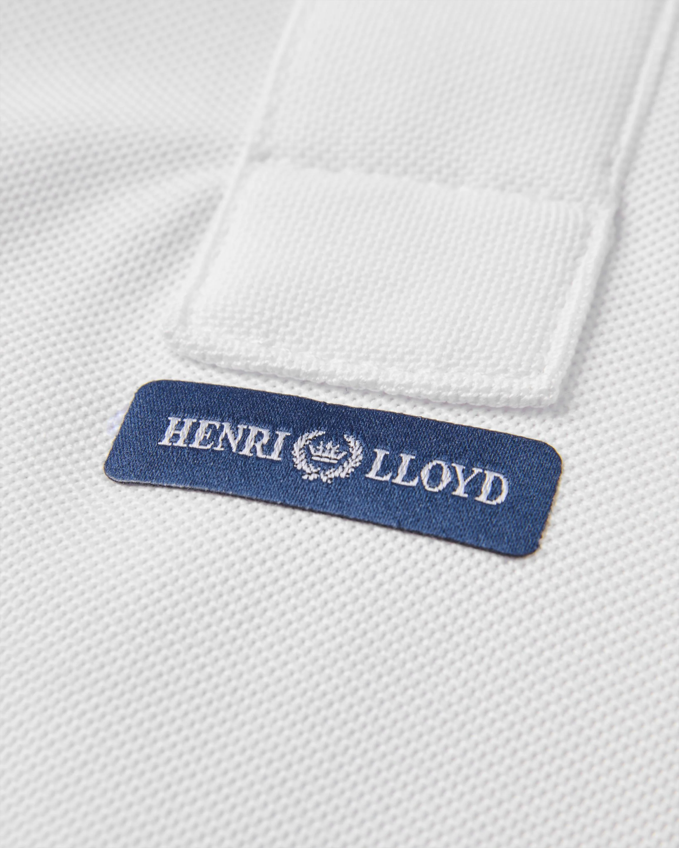 Men's Dri-Fast LS Polo - White - Image 2