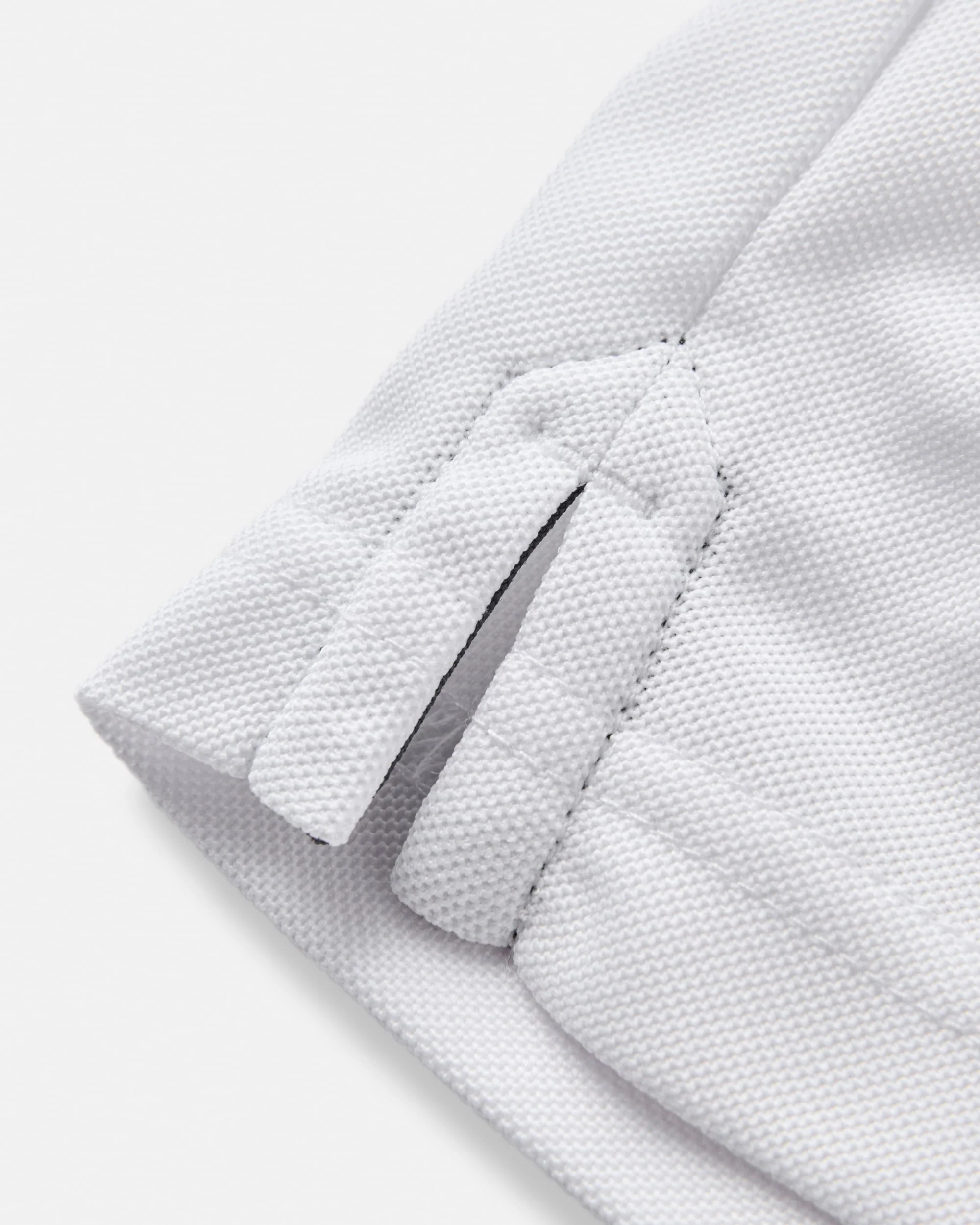 Men's Dri-Fast LS Polo - White - Image 6