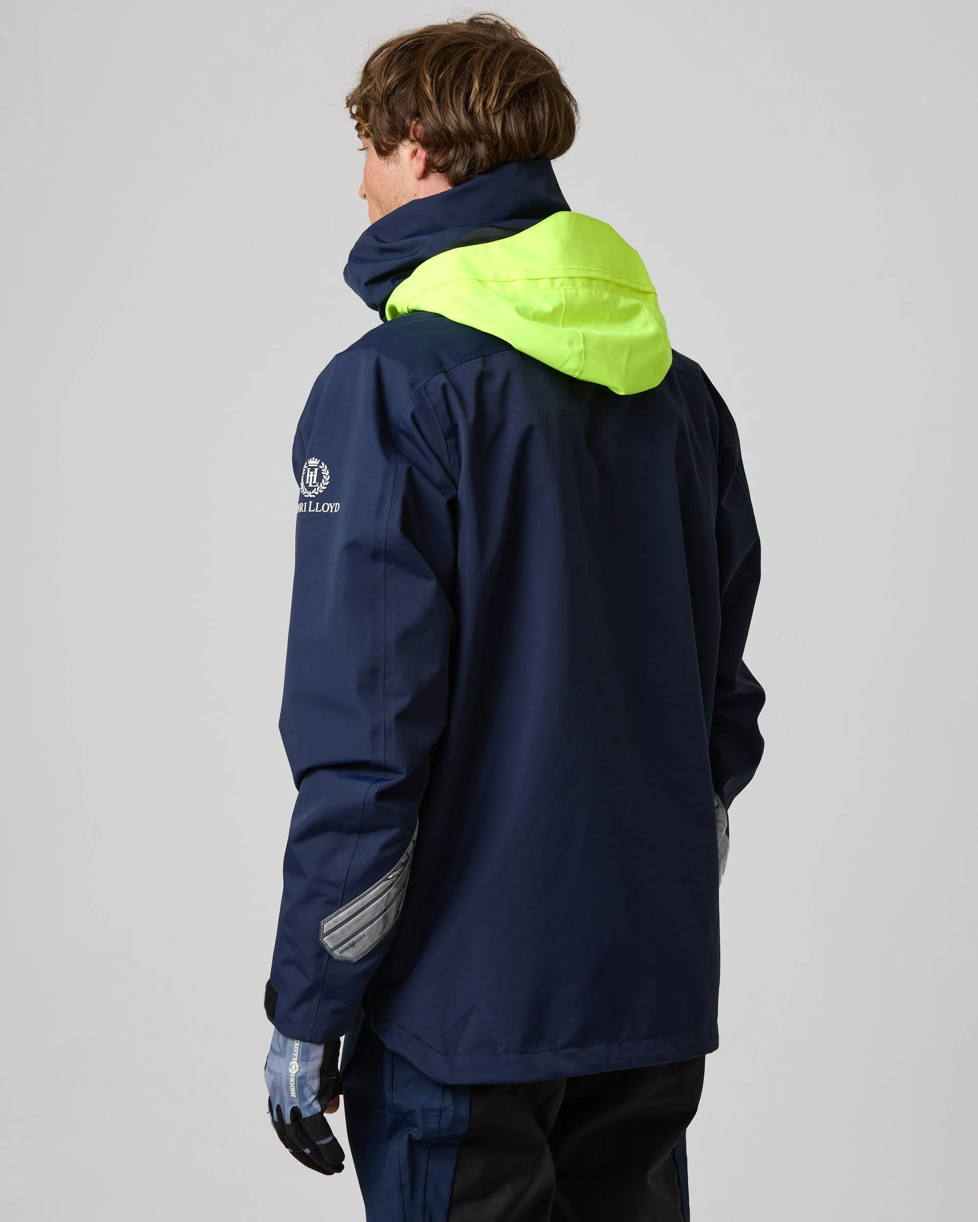 Men's Biscay Jacket - Navy Block - Image 11