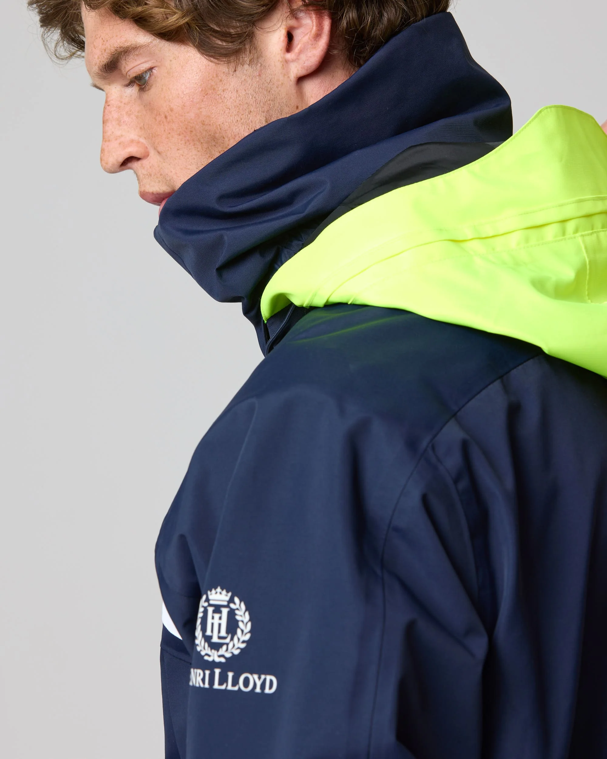 Men's Biscay Jacket - Navy Block - Image 6