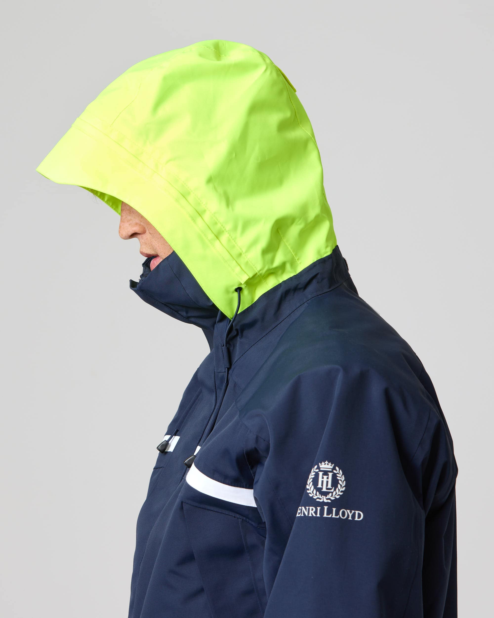 Men's Biscay Jacket - Navy Block - Image 8