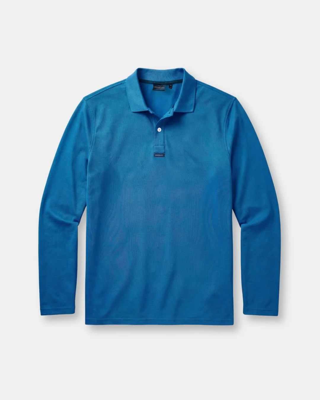 Men's Dri-Fast LS Polo - Cygnet Blue - Image 2
