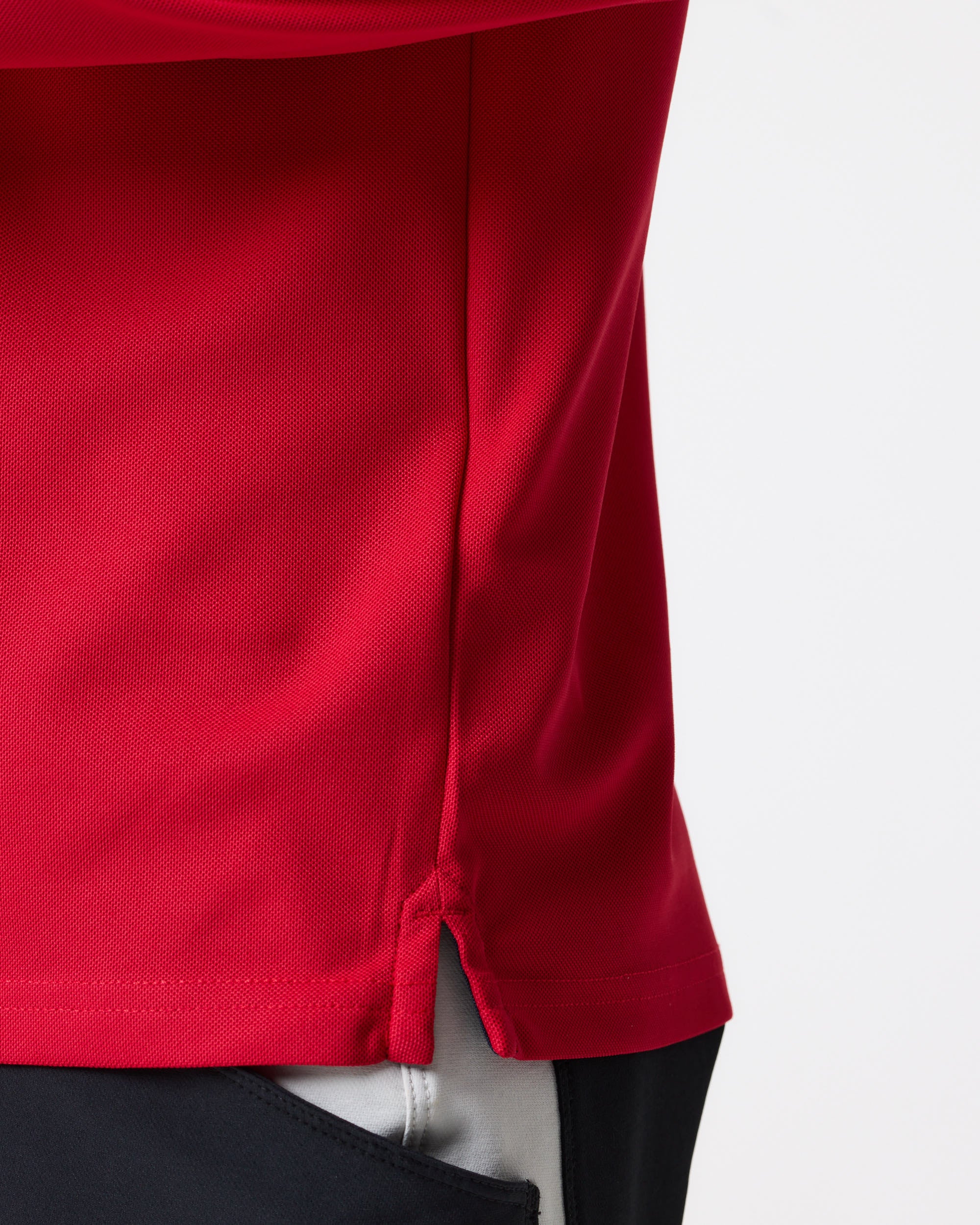 Men's Dri-Fast LS Polo - Red - Image 6