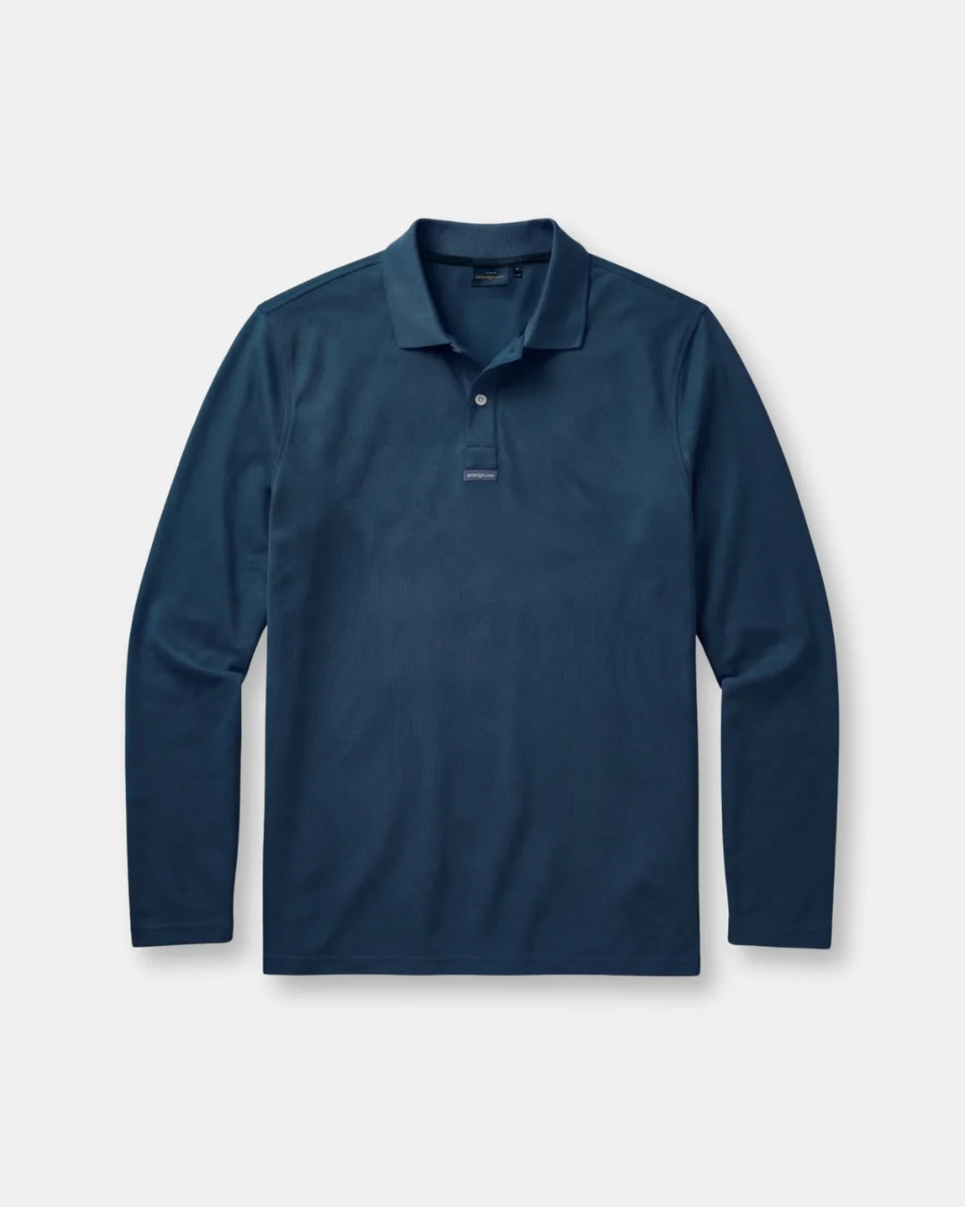 Men's Dri-Fast LS Polo - Thunder Blue - Image 2