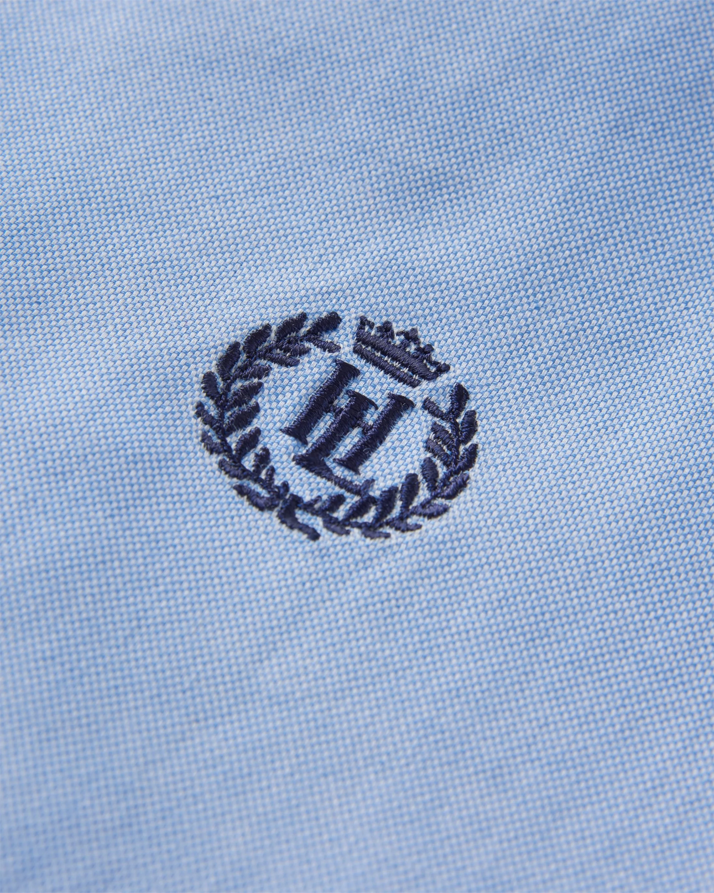 Men's Henri Oxford Shirt 2.0 - Light Blue - Image 5