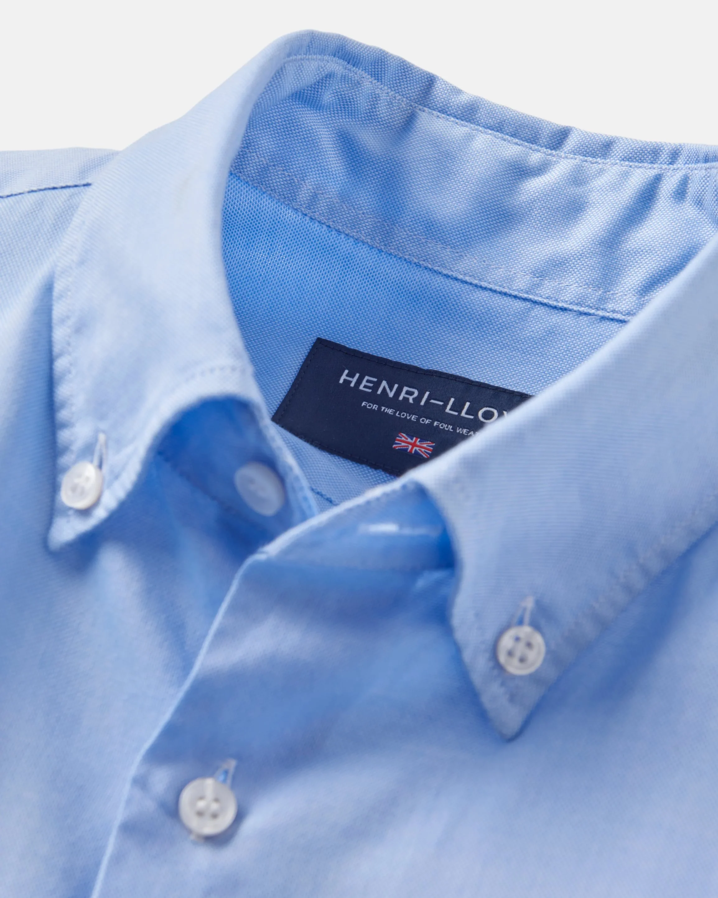 Men's Henri Oxford Shirt 2.0 - Light Blue - Image 6