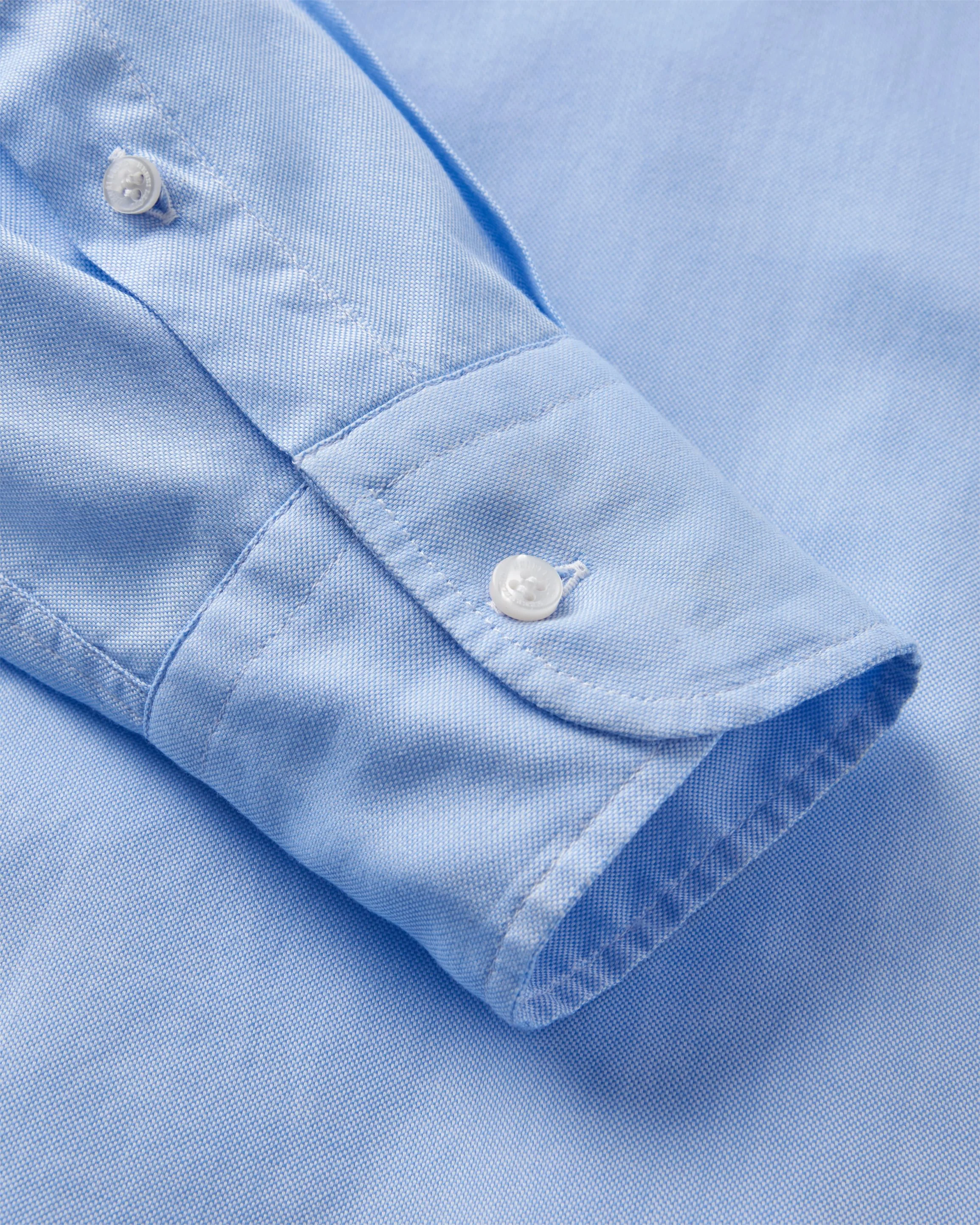 Men's Henri Oxford Shirt 2.0 - Light Blue - Image 7