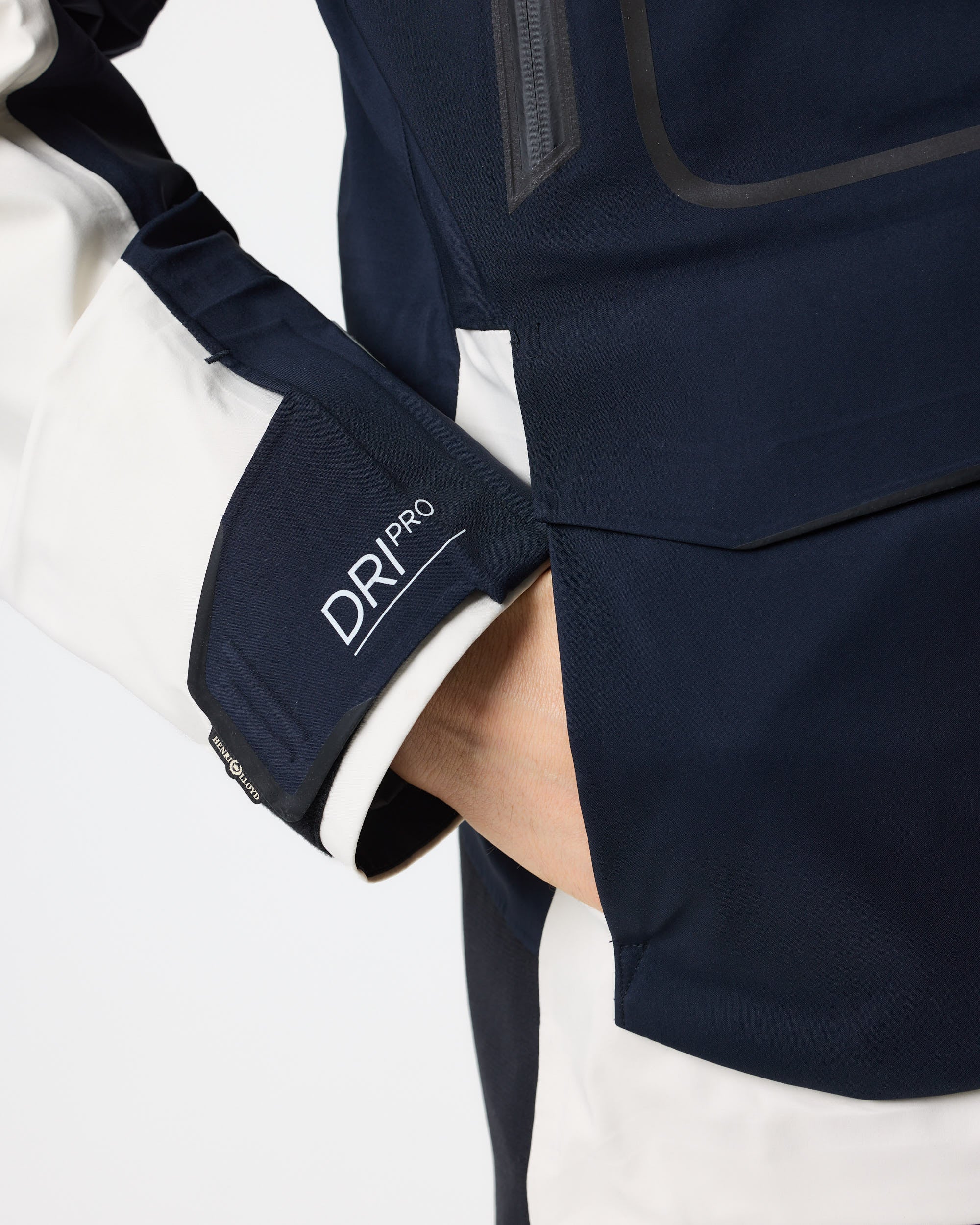 Men's Ocean Pro Jacket - Navy Black/Off White - Image 14