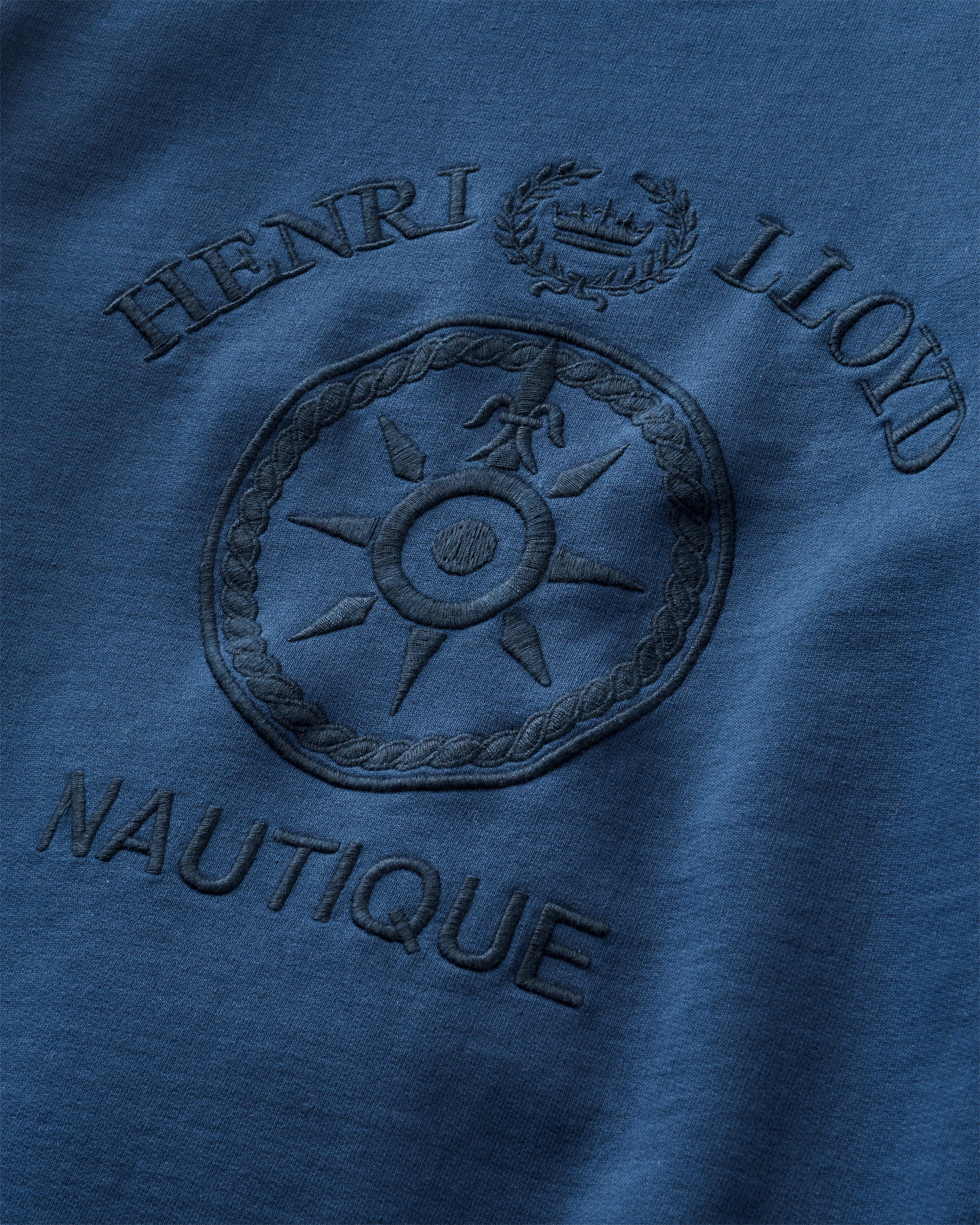 Nautique Crew Neck Sweat - Navy Blue - Image 3