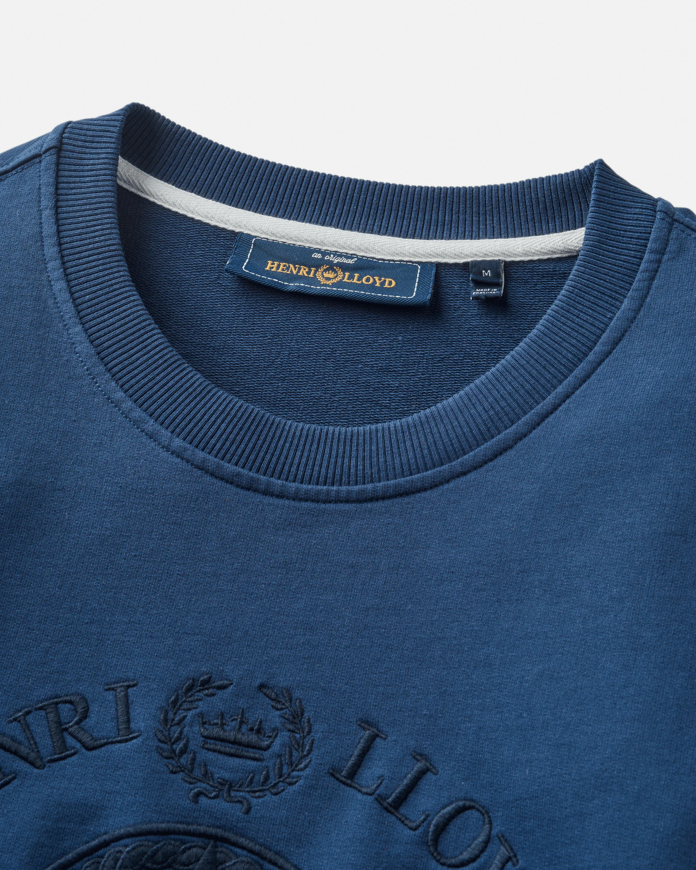 Nautique Crew Neck Sweat - Navy Blue - Image 4