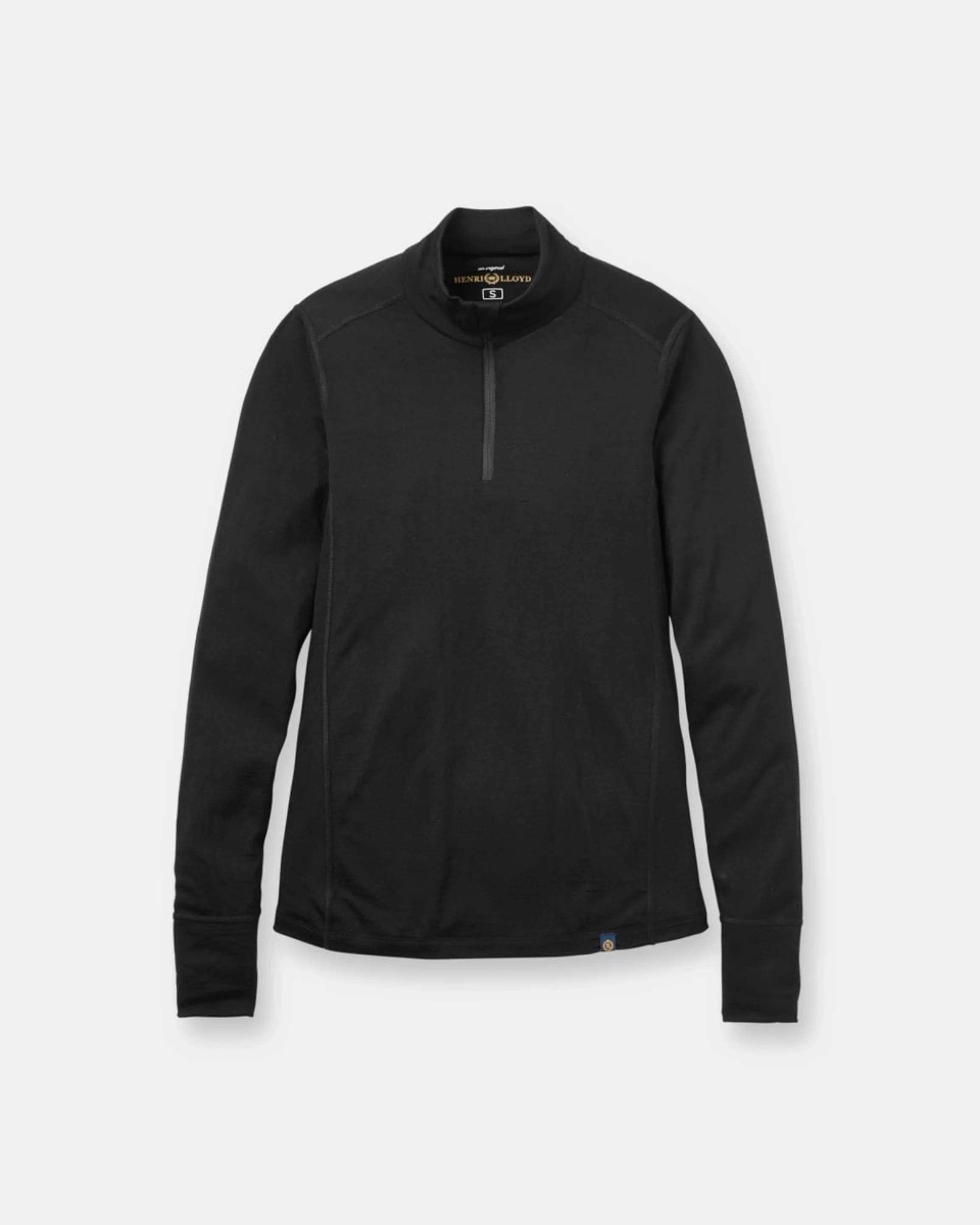 Merino 200 Zip Top wmn - Black - Image 2