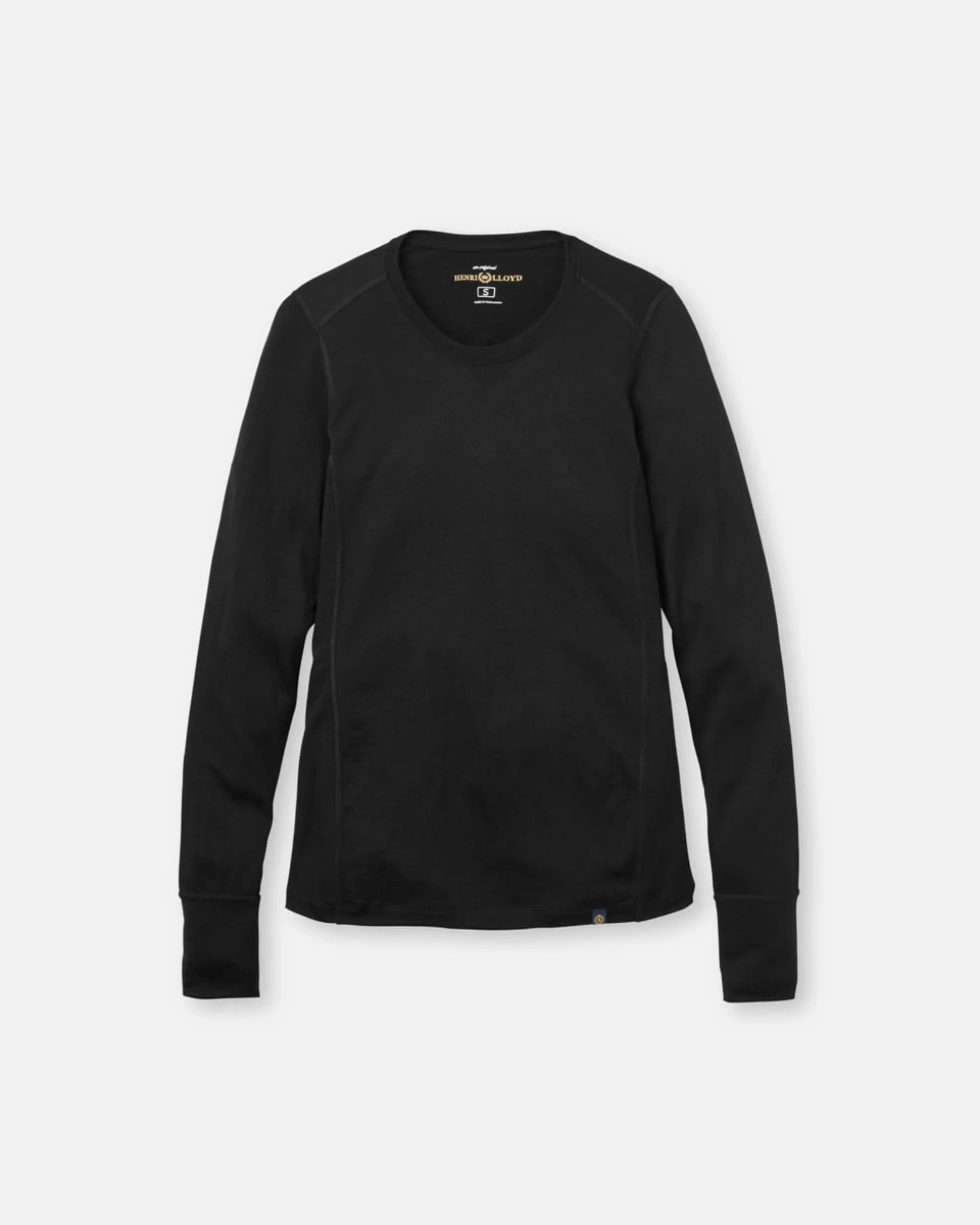 Merino 200 LS Top wmn - Black - Image 2