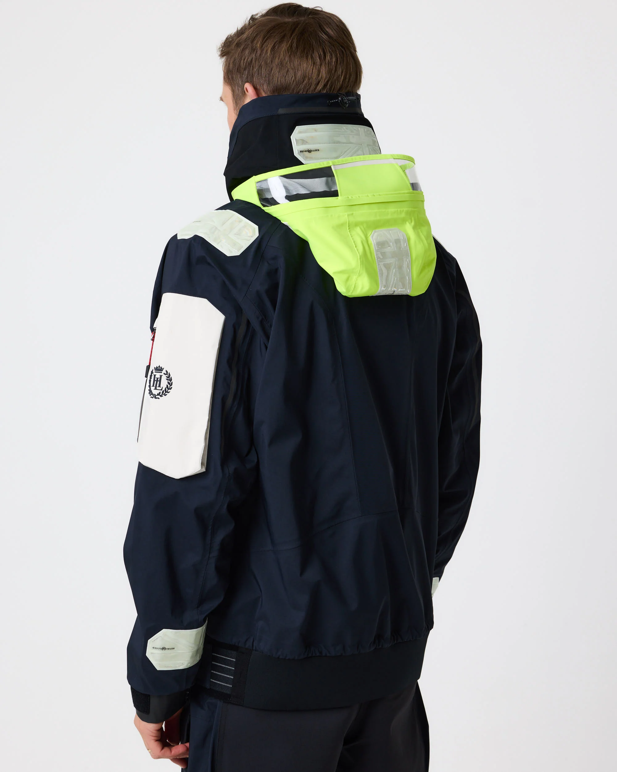 Ocean Pro Full Zip Smock - Navy Black - Image 10