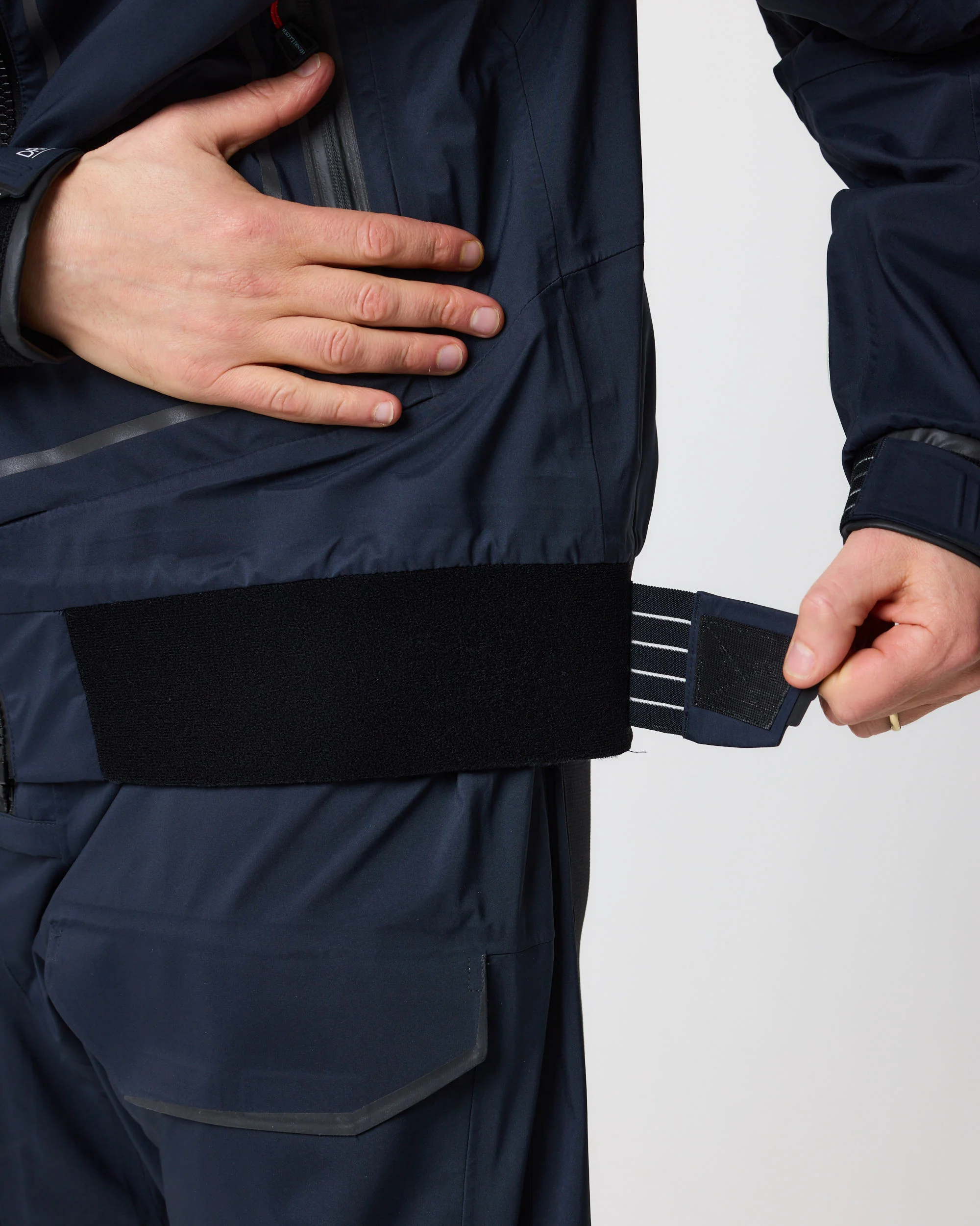 Ocean Pro Full Zip Smock - Navy Black - Image 11