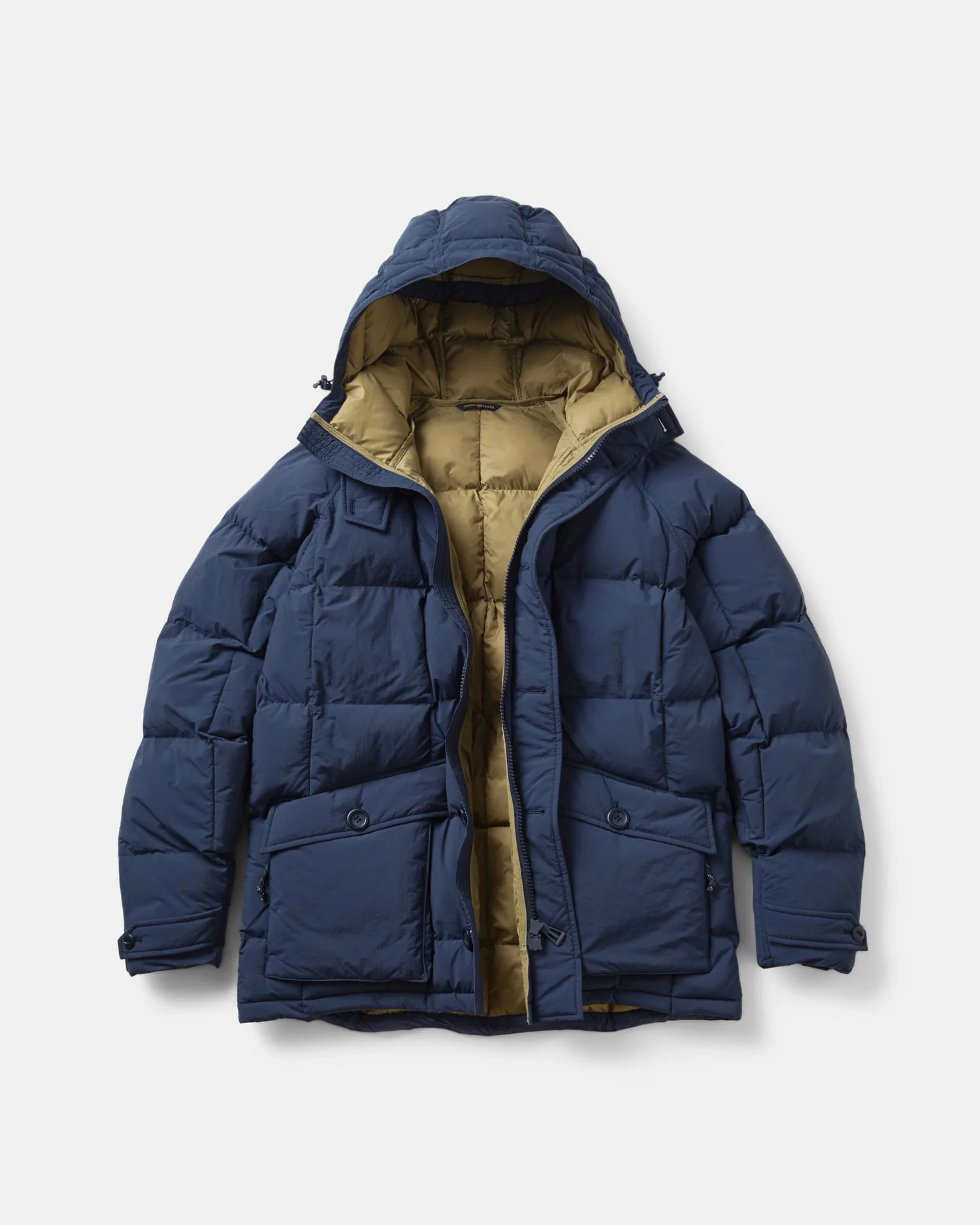 Portland Insulated Jacket - Navy Blue - Image 3