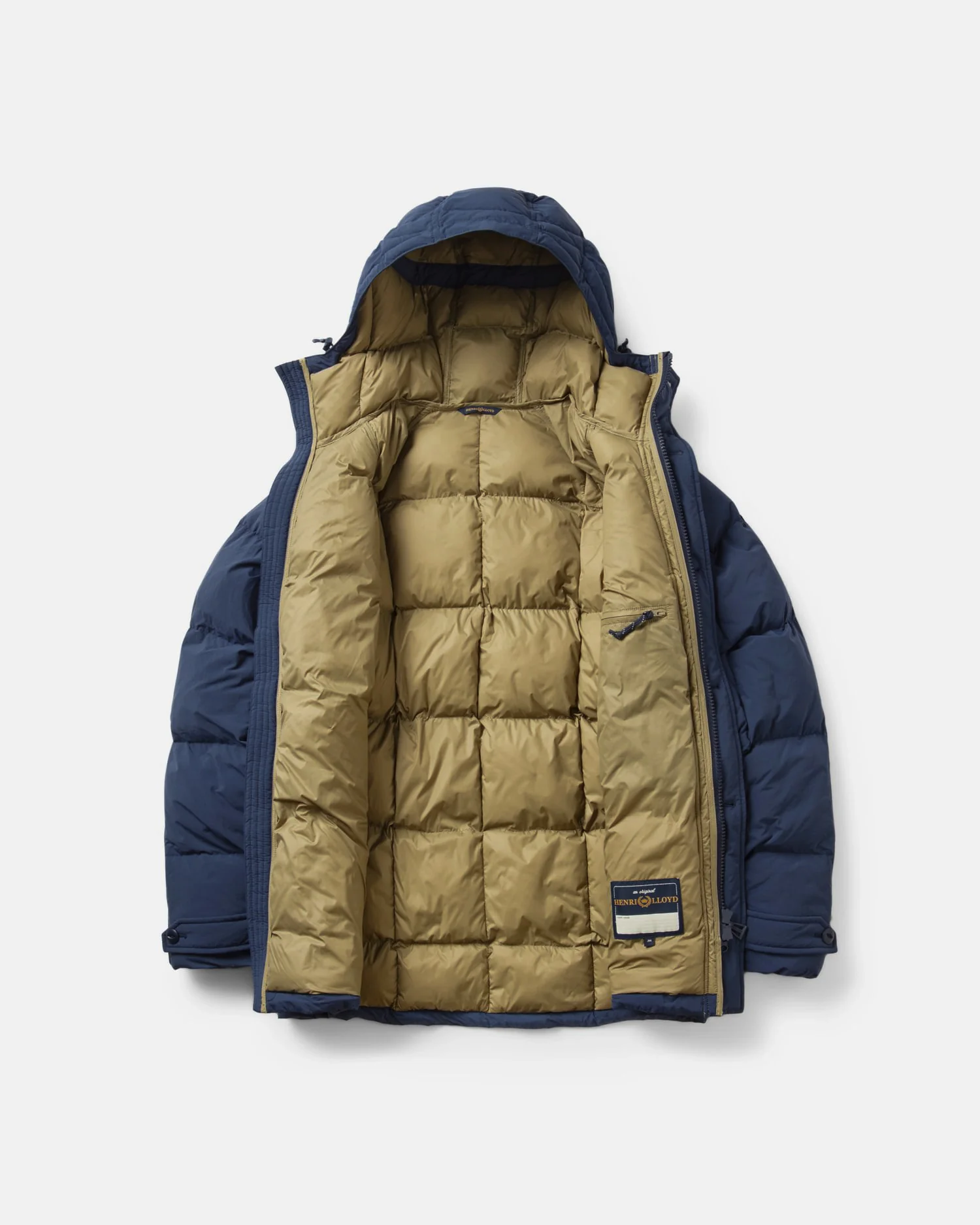 Portland Insulated Jacket - Navy Blue - Image 4