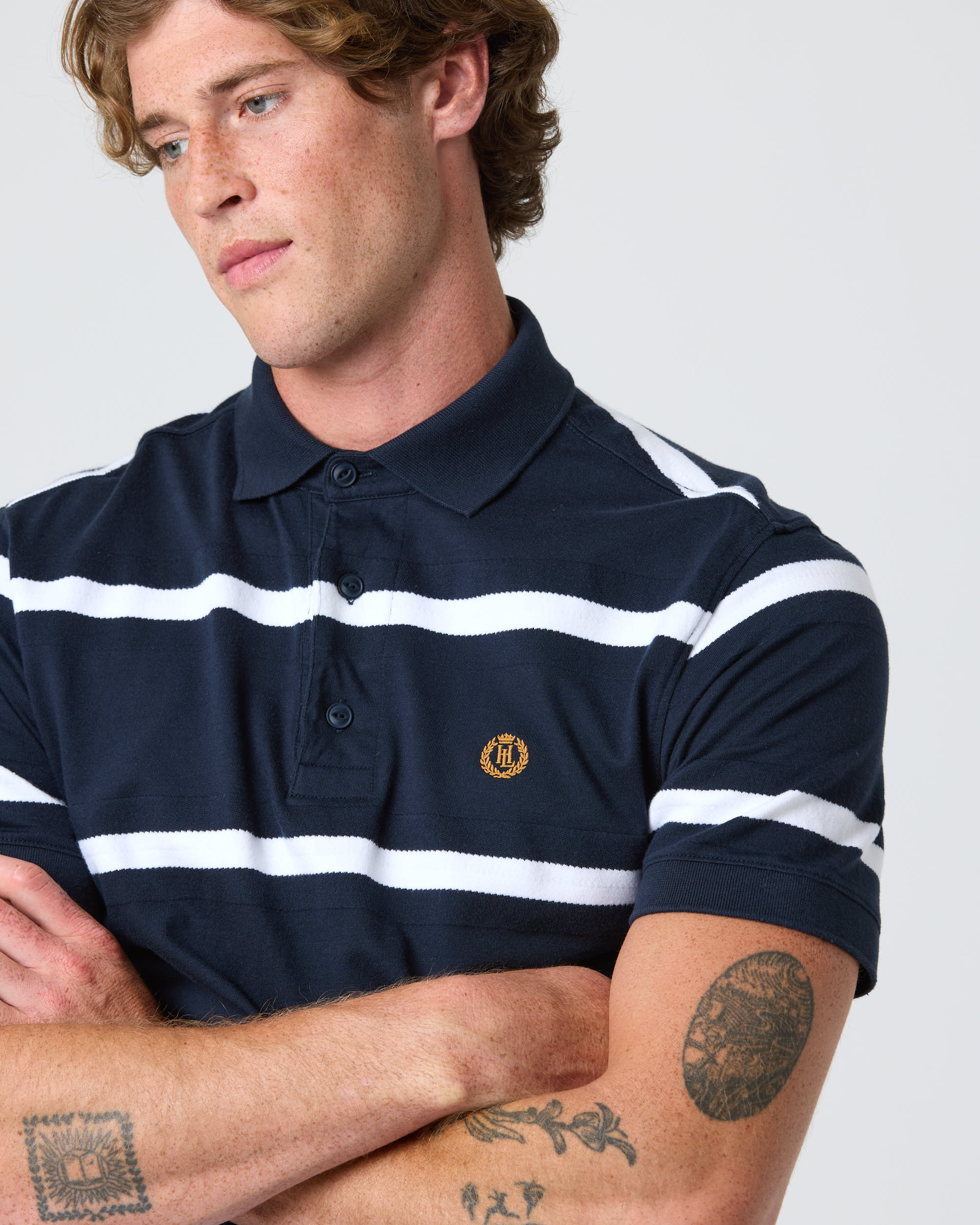 Salcombe Polo - Navy Blue - Image 4