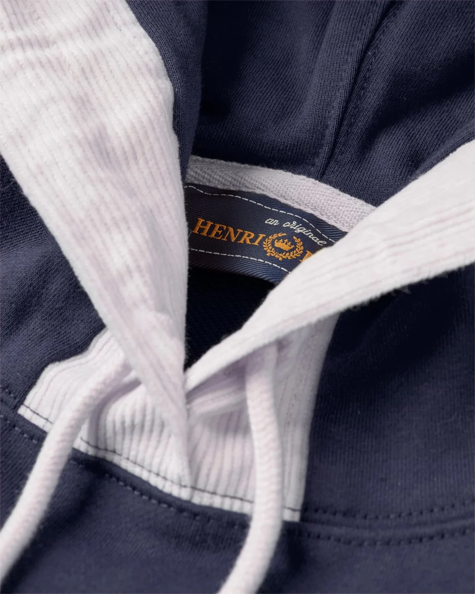 Seaton Hoody - Navy Blue - Image 3