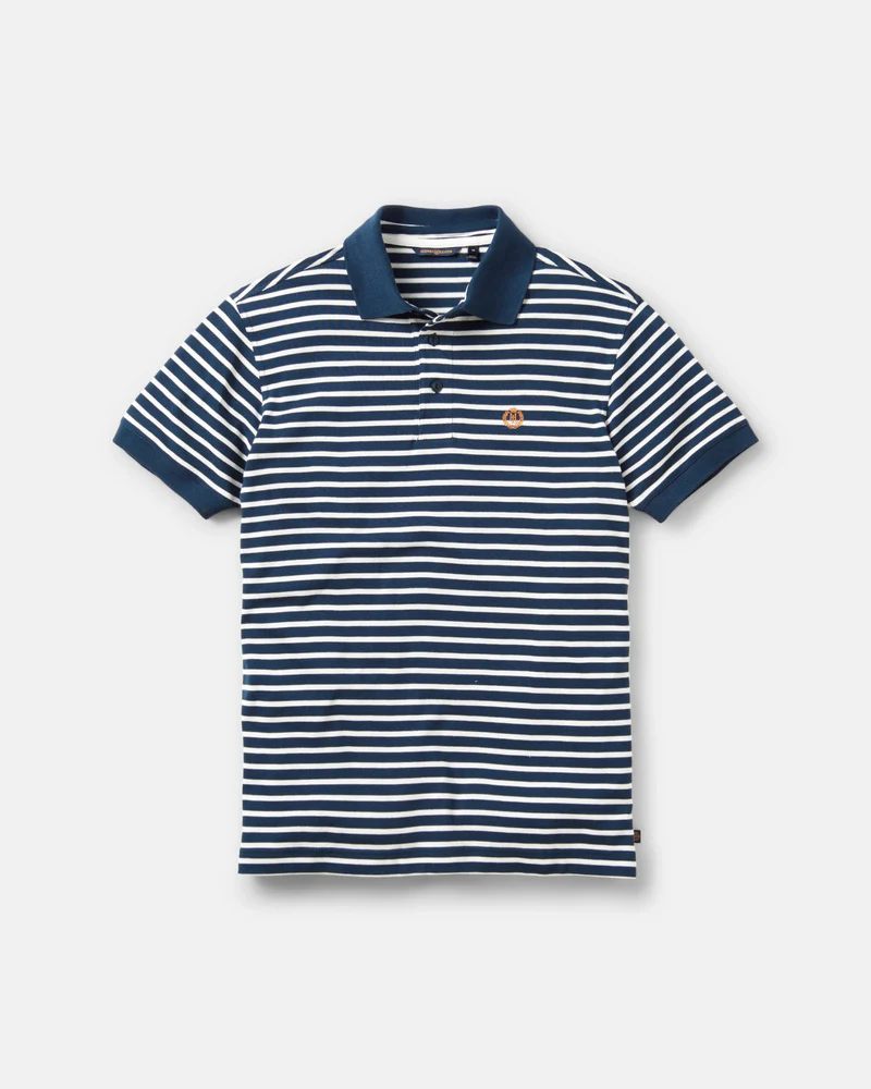 St Ives Polo  - Navy Block