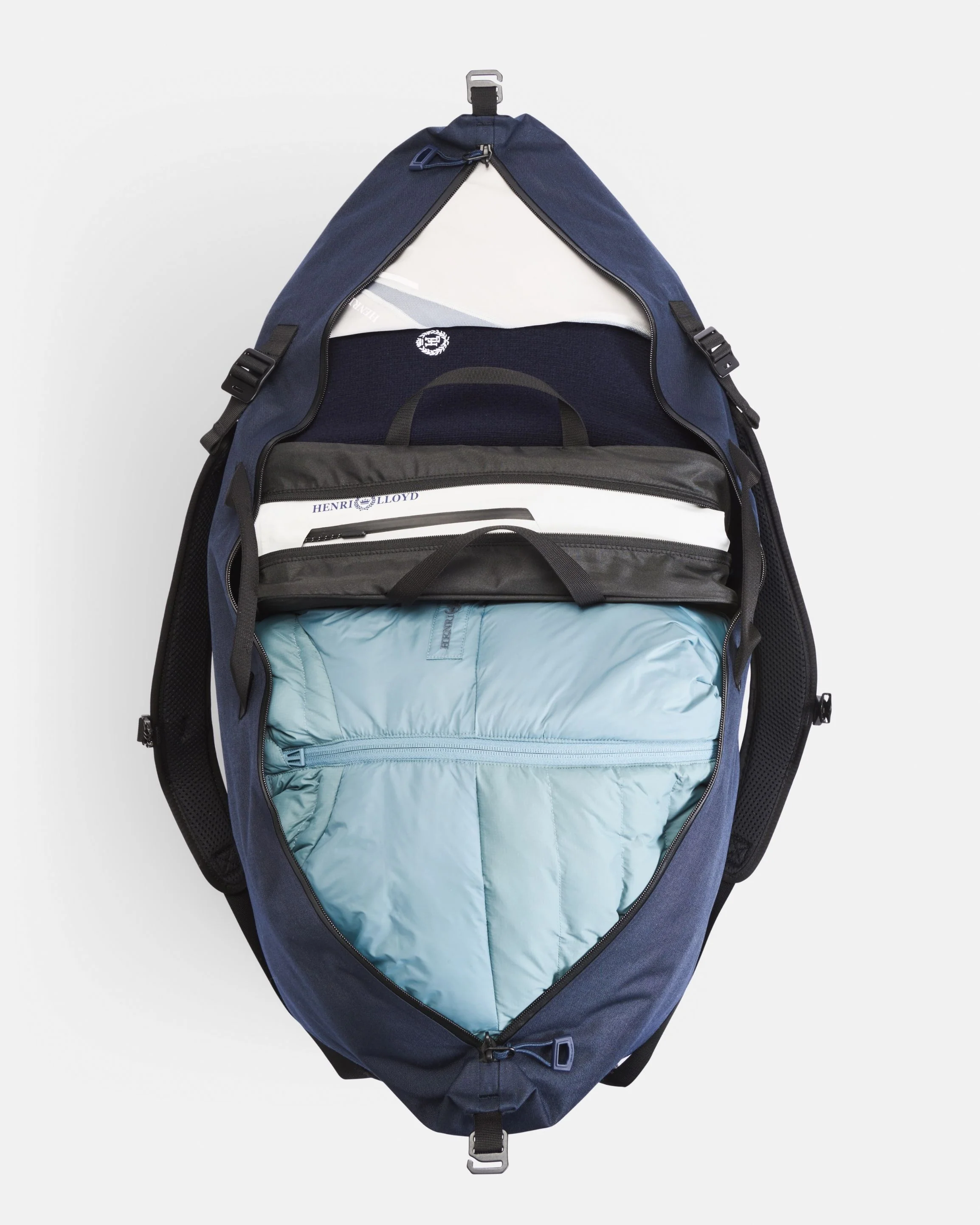 Storm Duffle Bag 90L - Navy Blue - Image 7