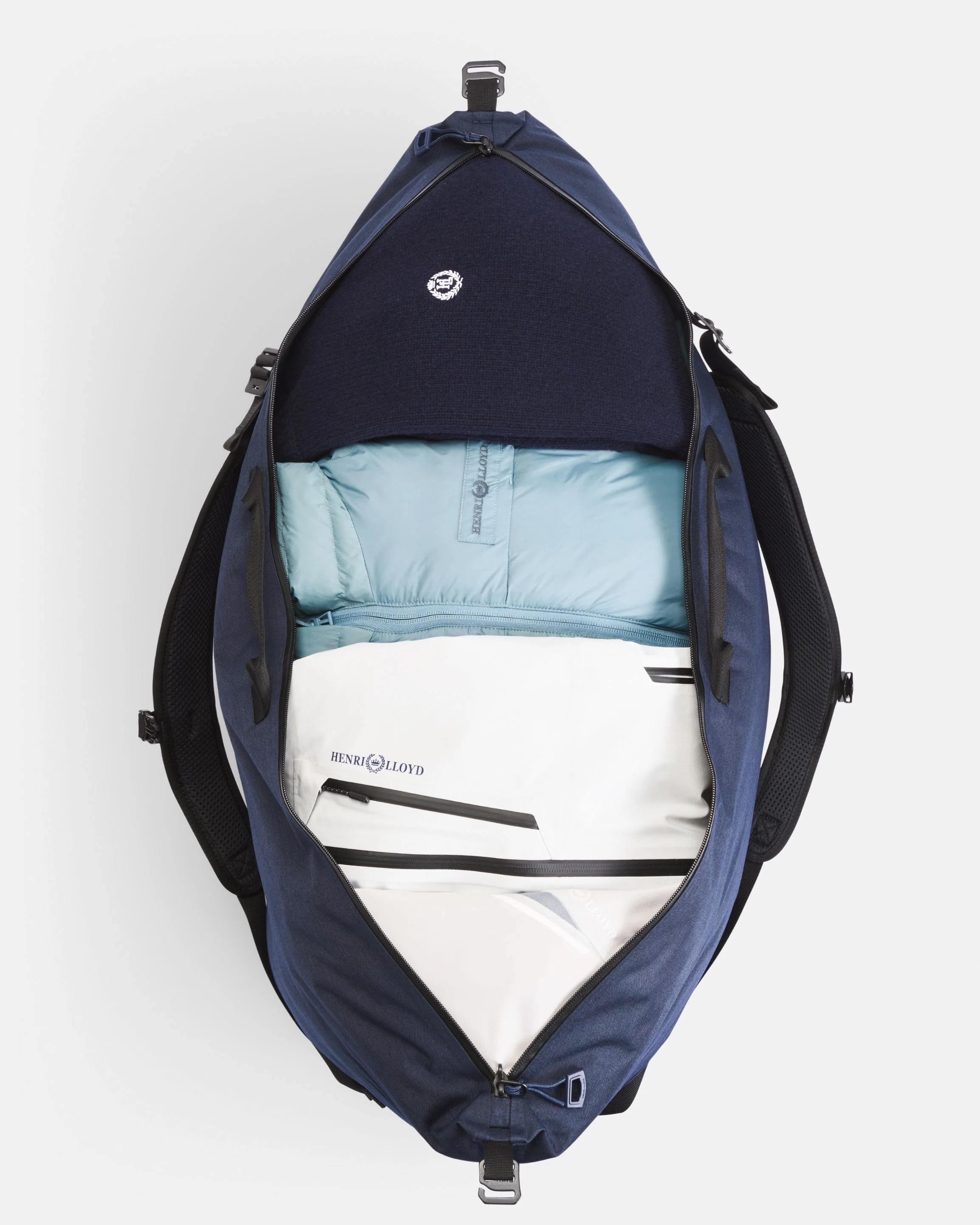 Storm Duffle Bag 90L - Navy Blue - Image 8
