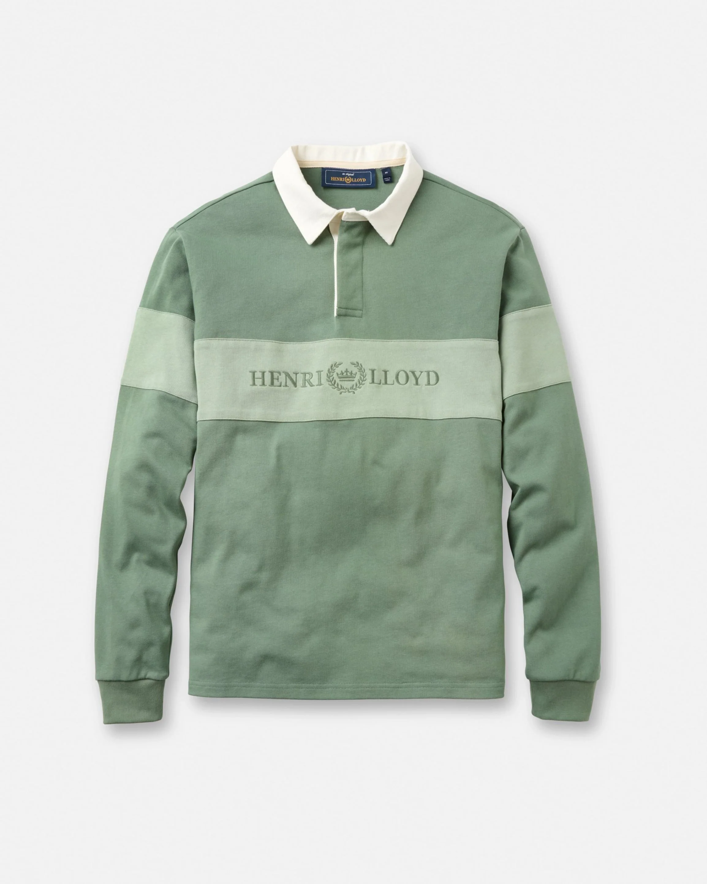 Voyager Rugby Shirt - Pale Jade - Image 2