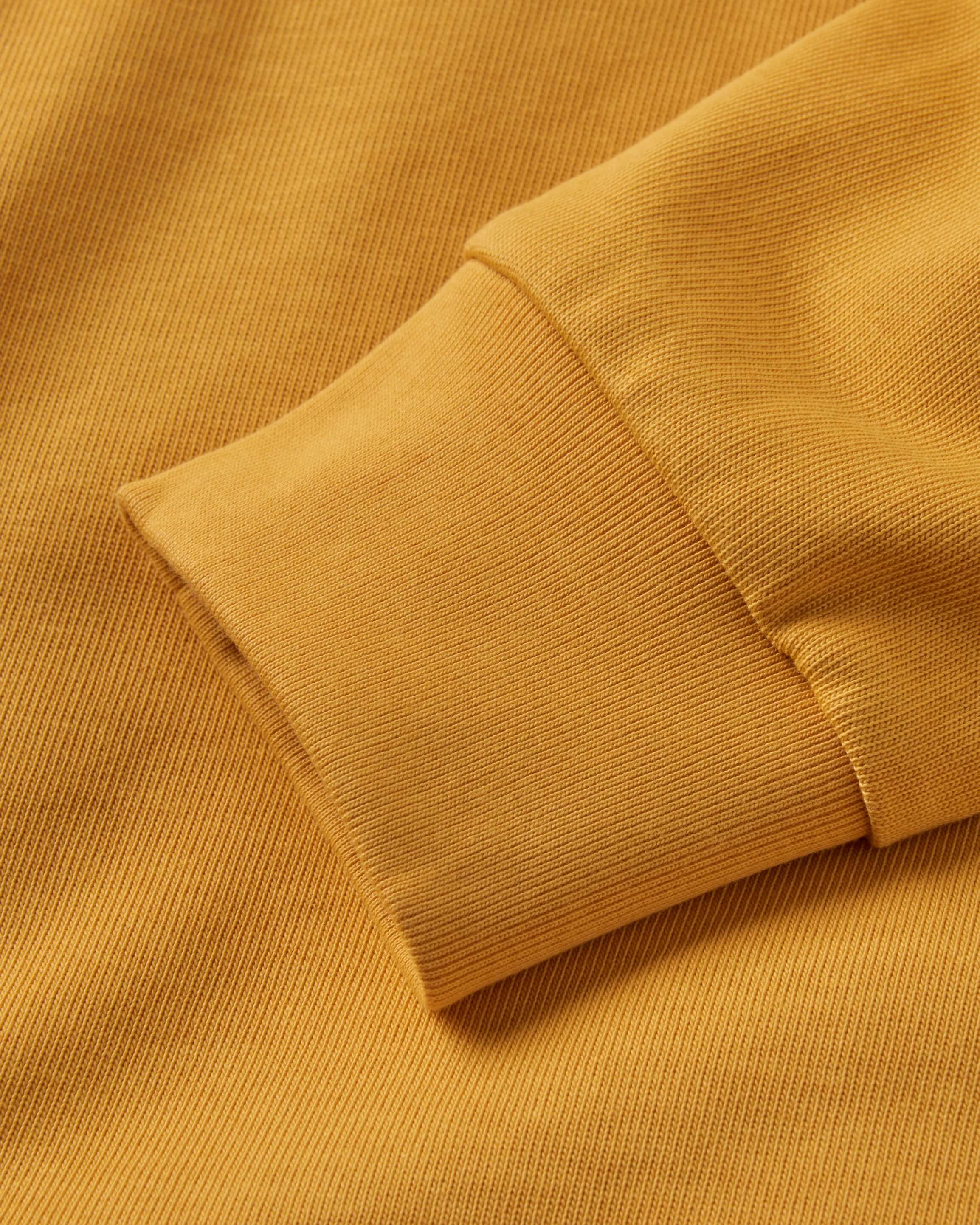 Voyager Rugby Shirt - Washed Yellow/Off White - Image 6