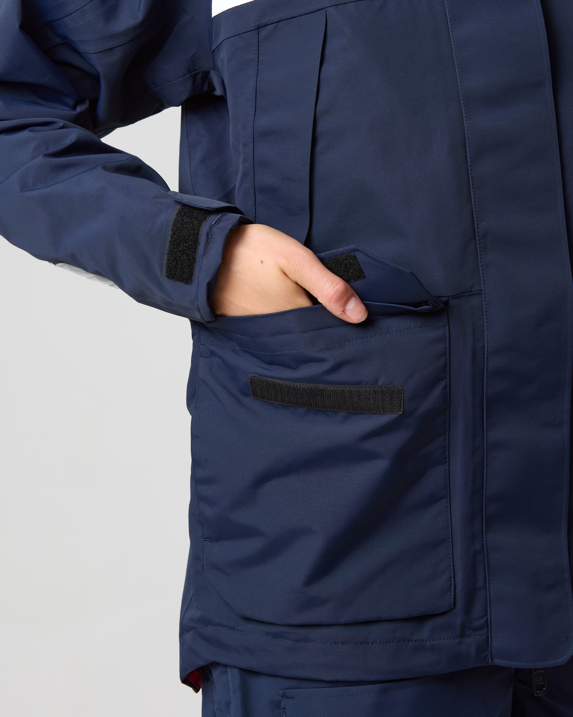 Women's Biscay Jacket - Navy Block - Image 10