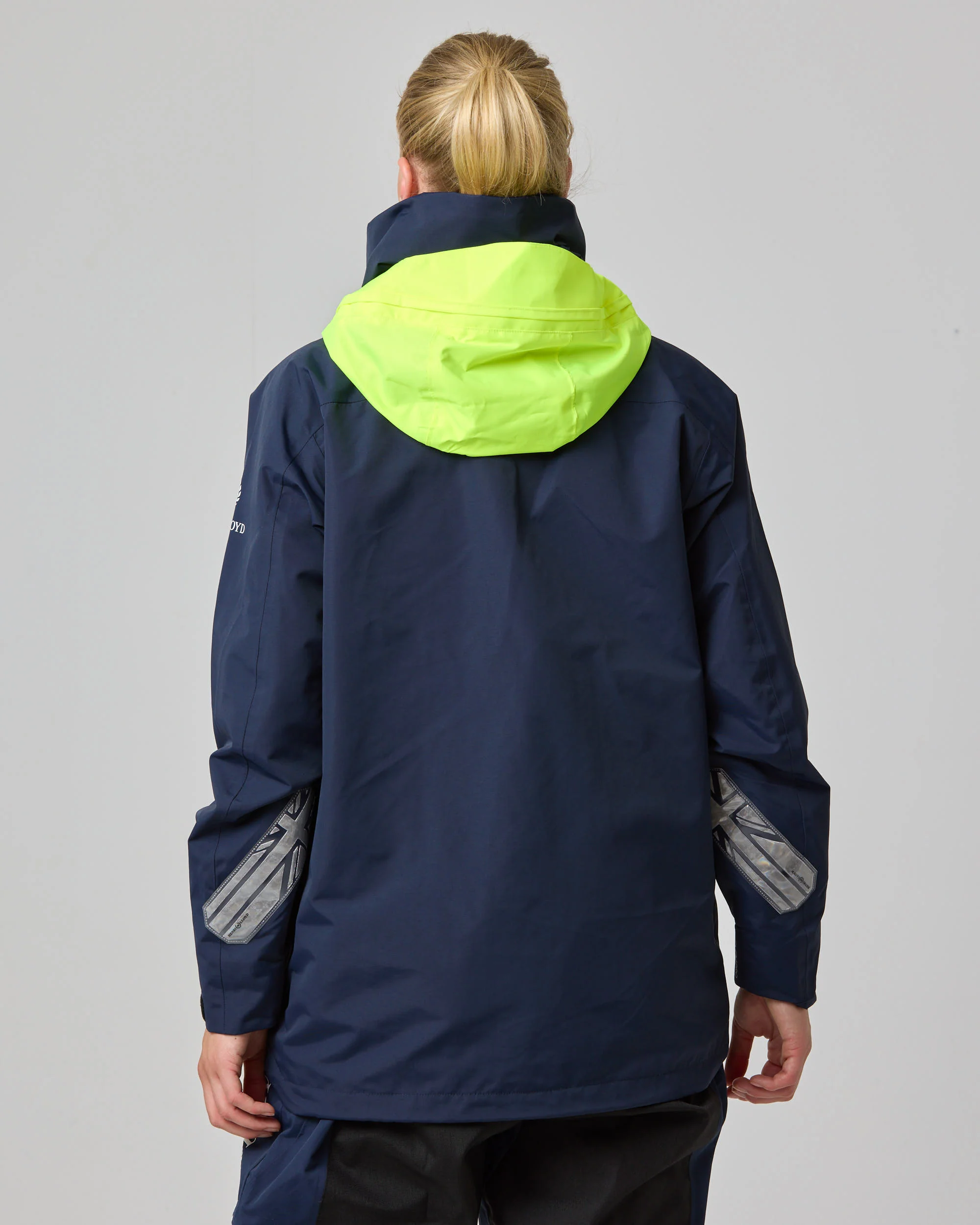 Women's Biscay Jacket - Navy Block - Image 15