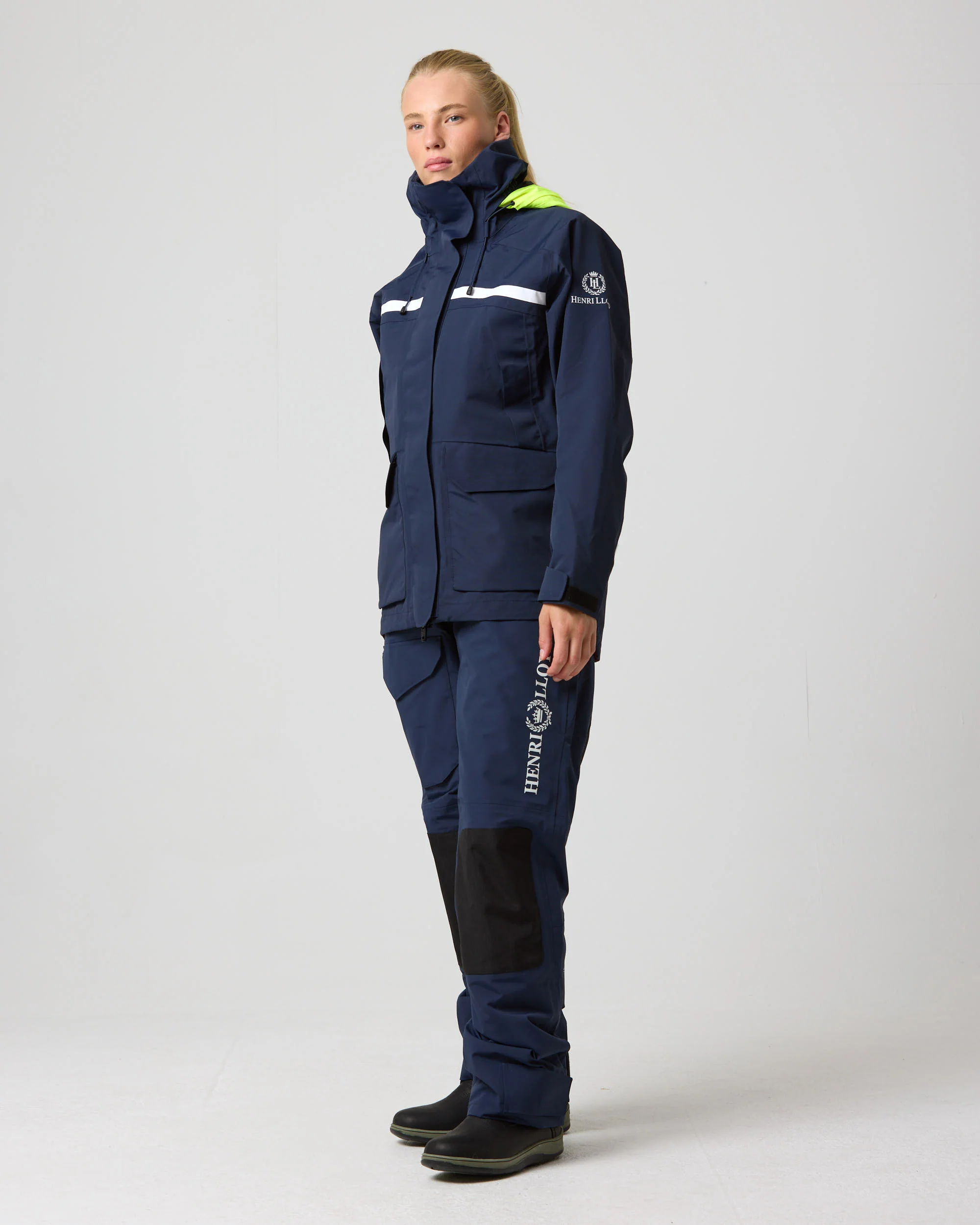 Women's Biscay Jacket - Navy Block - Image 4