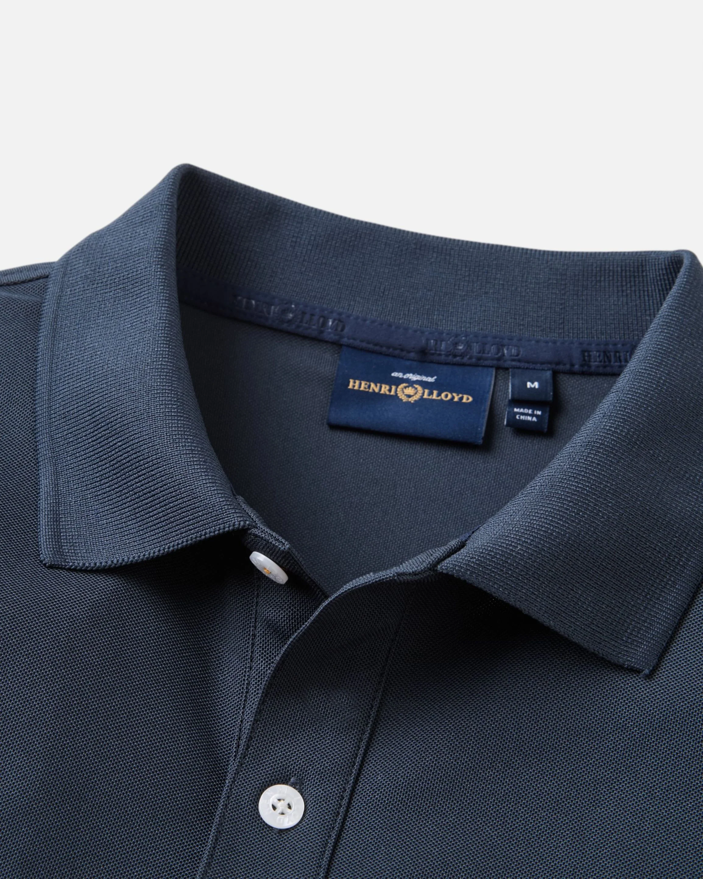 Women's Dri-Fast LS Polo - Navy Black - Image 5