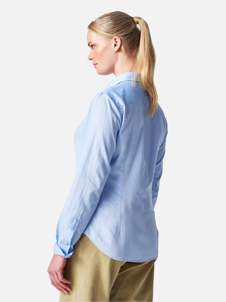 Women's Henri Oxford Shirt 2.0 - Light Blue - Image 3