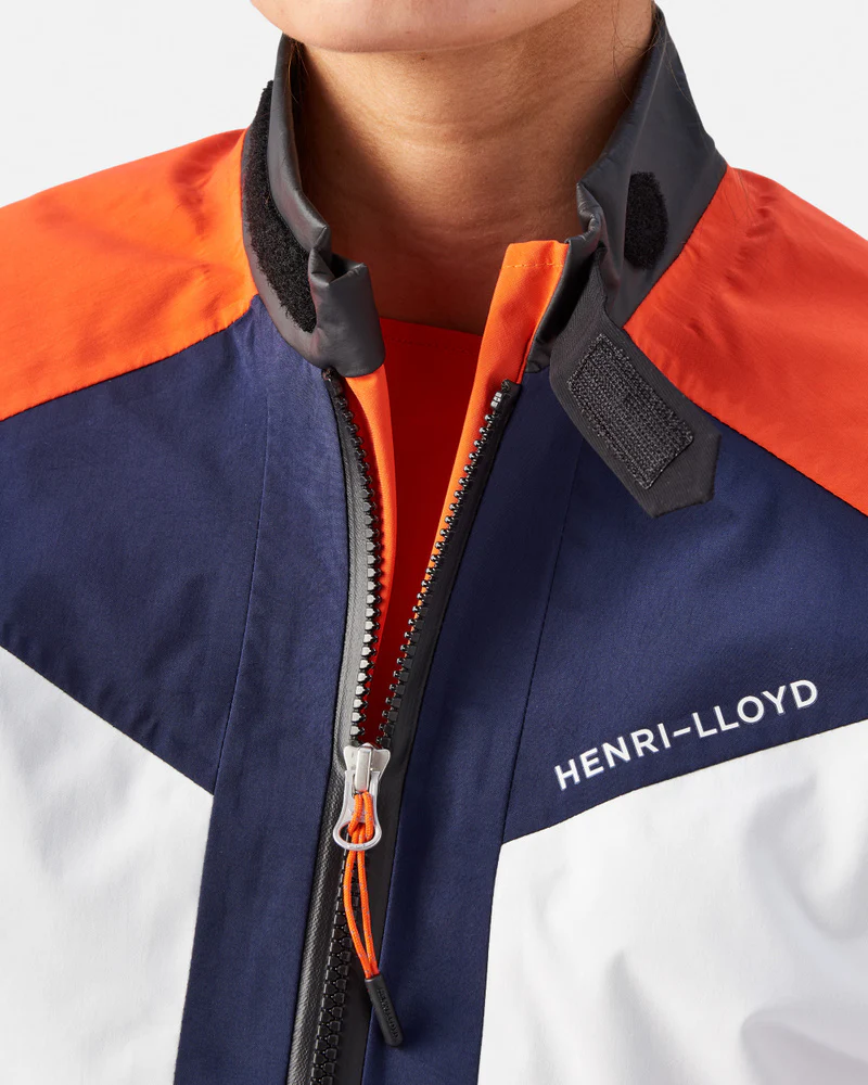 Women's M-Pro Smock 2.0 - Navy/Orange - Image 3