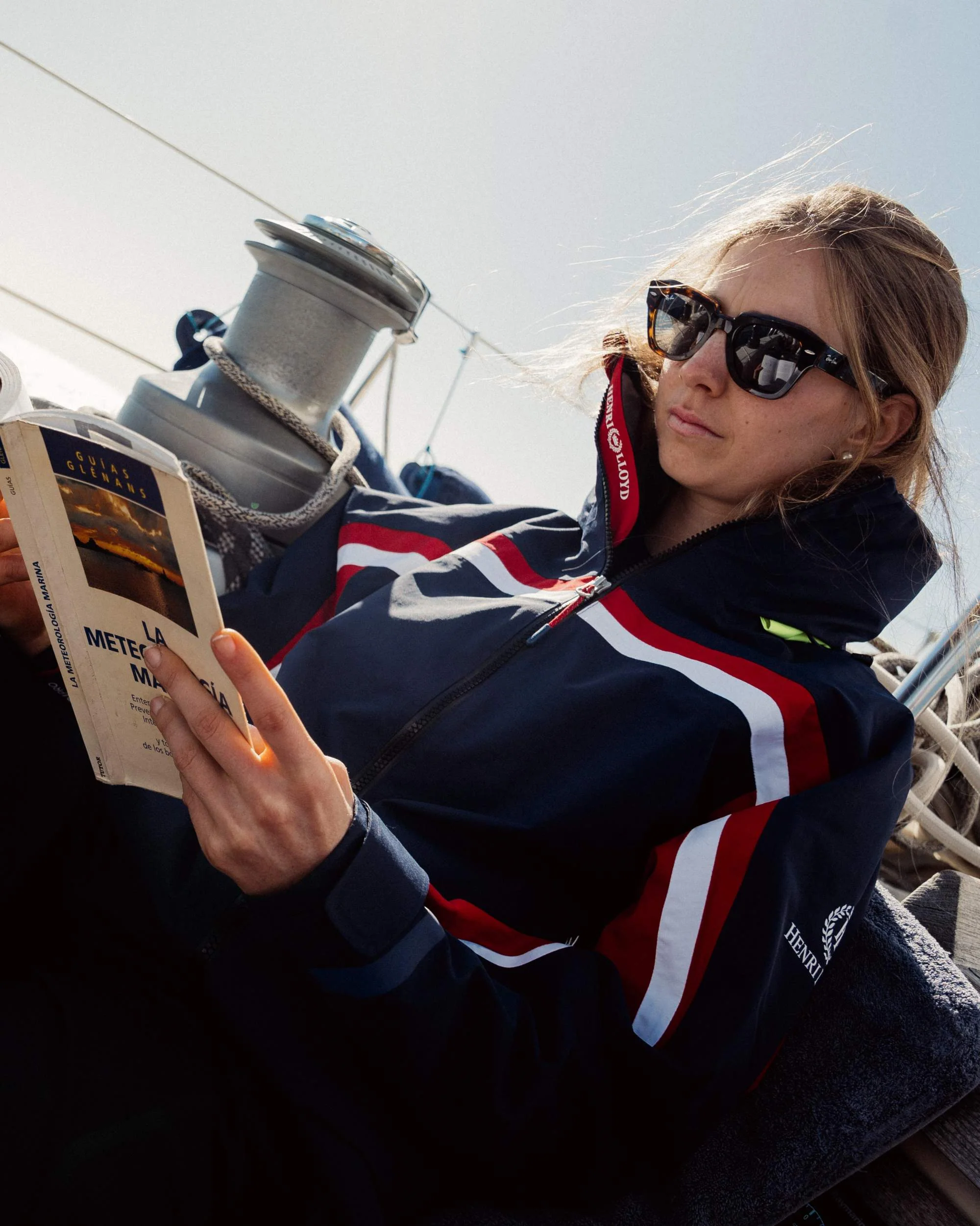 Women's Sail Jacket - Navy Blue - Image 2