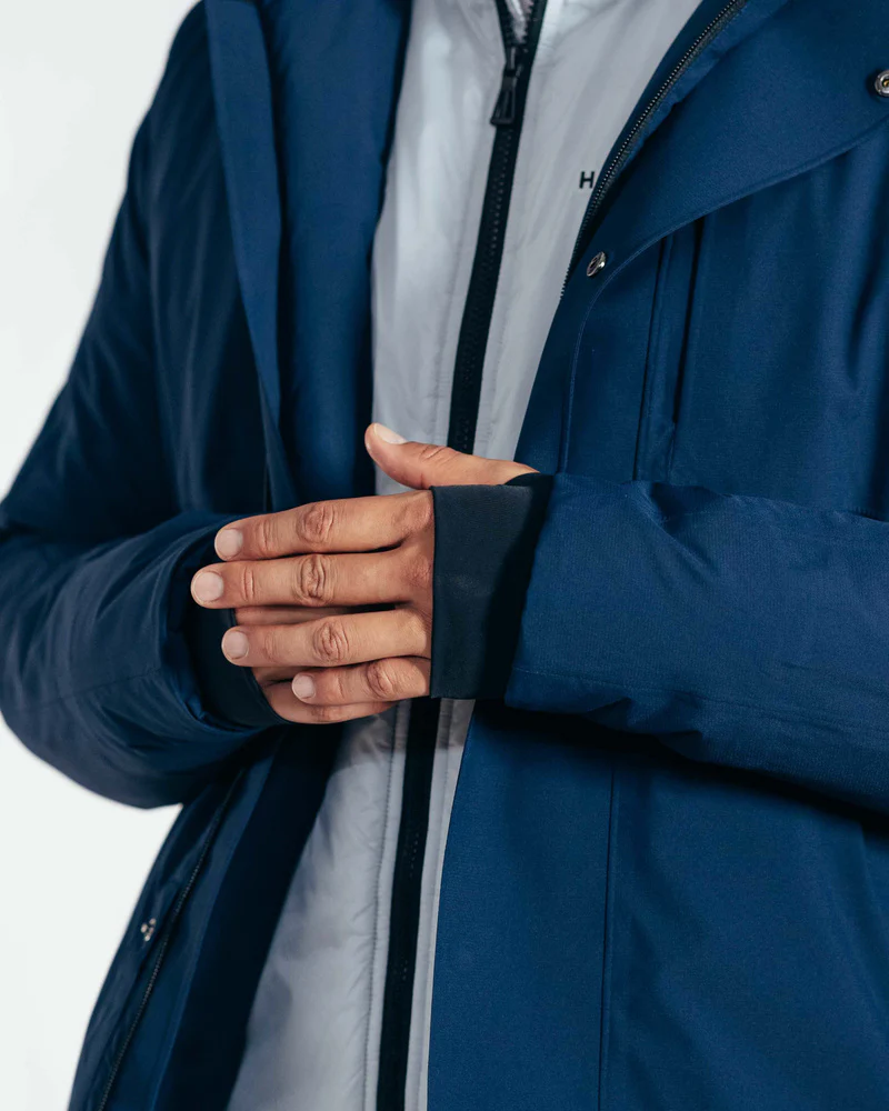 X-Plorer WP Parka Mens - Navy Blue - Image 4